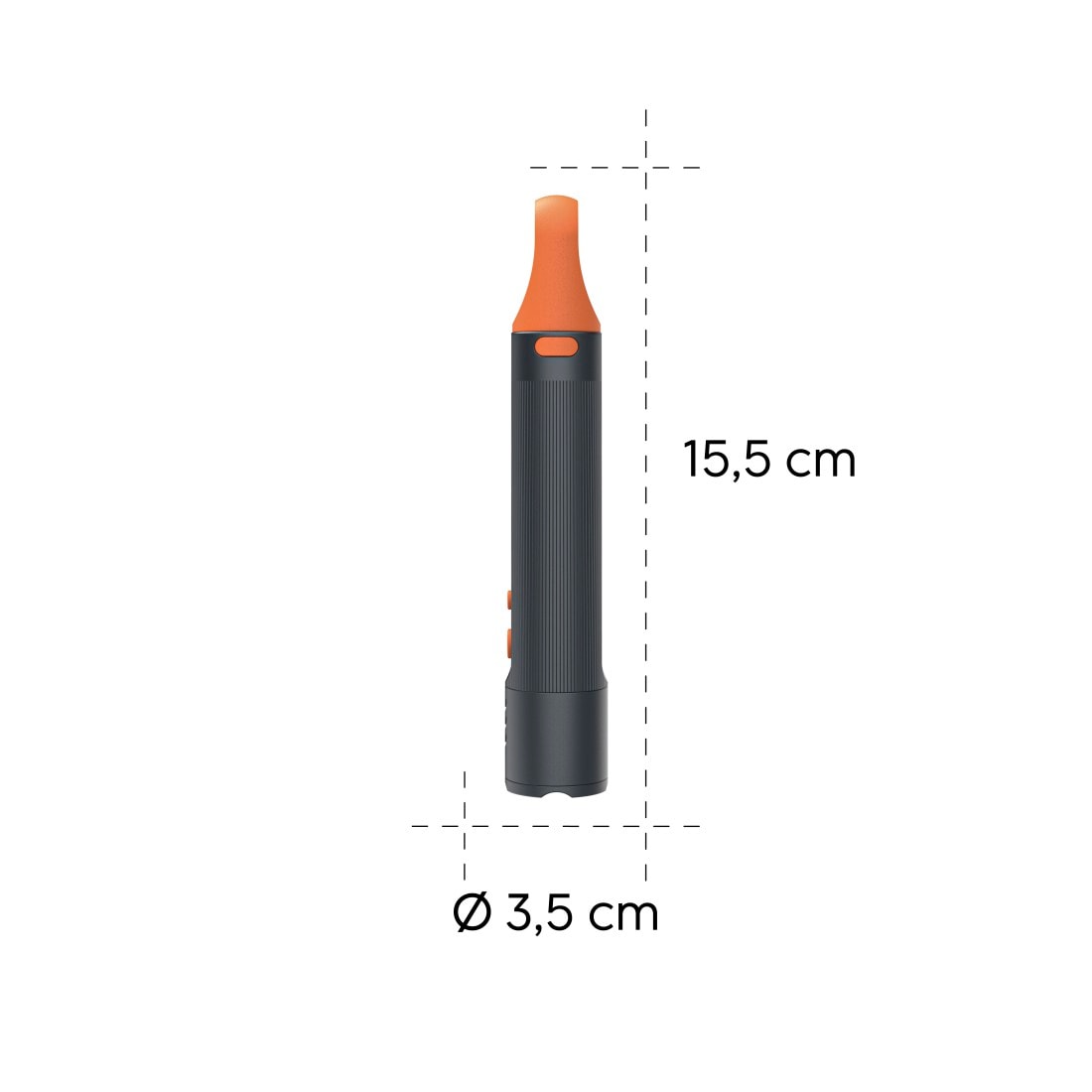 Hama LED Taschenlampe »LED-Taschenlampe, Batterien, stoßfest, Aluminium, 4 Modi+SOS, Zoom« stromsparend, Schutz vor Spritzwasser , robust