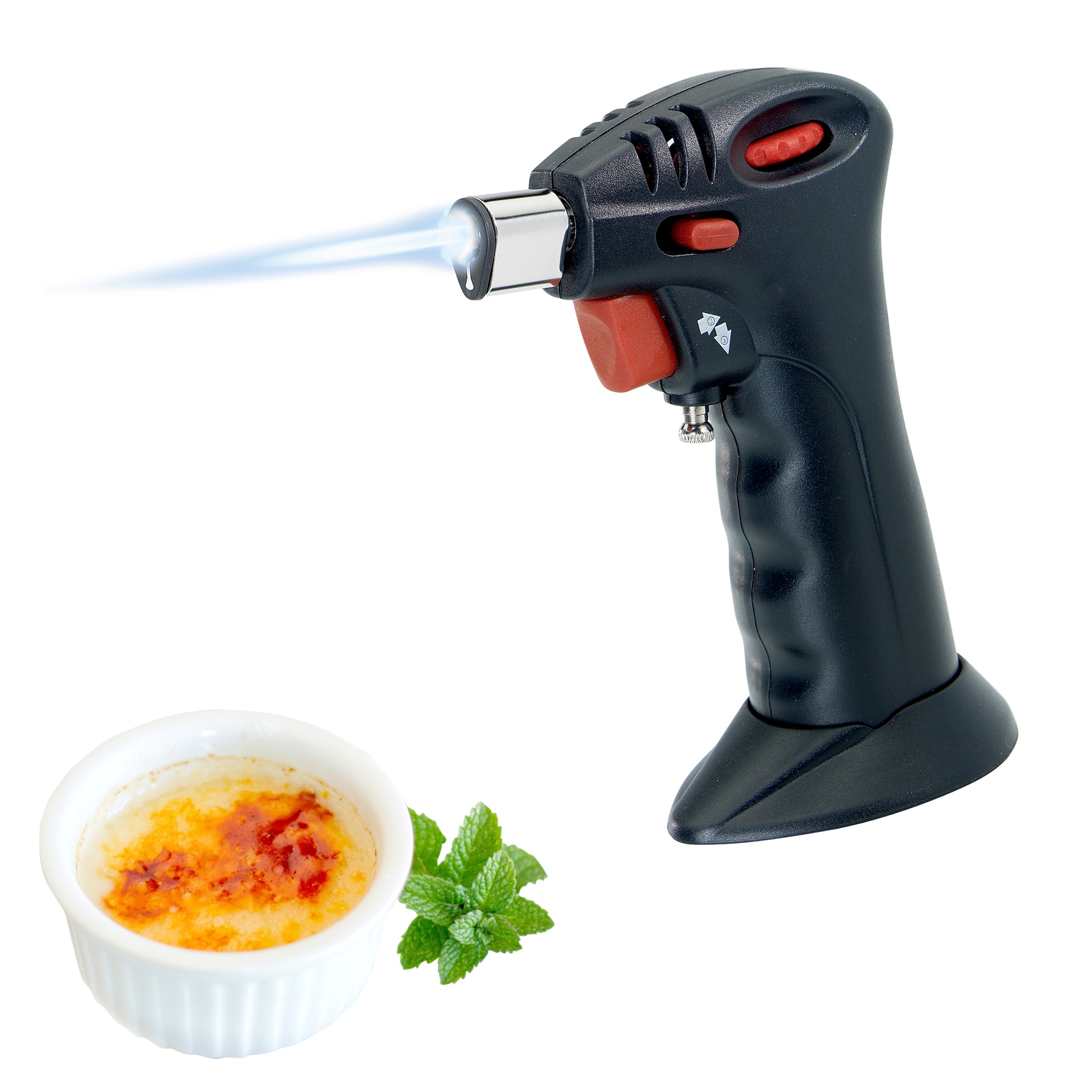 WESTMARK Flambierbrenner »Crème Brûlée und Flambier Brenner«, (1 tlg.), zum Gratinieren, Flambieren und Karamellisieren, regulierbare Flamme