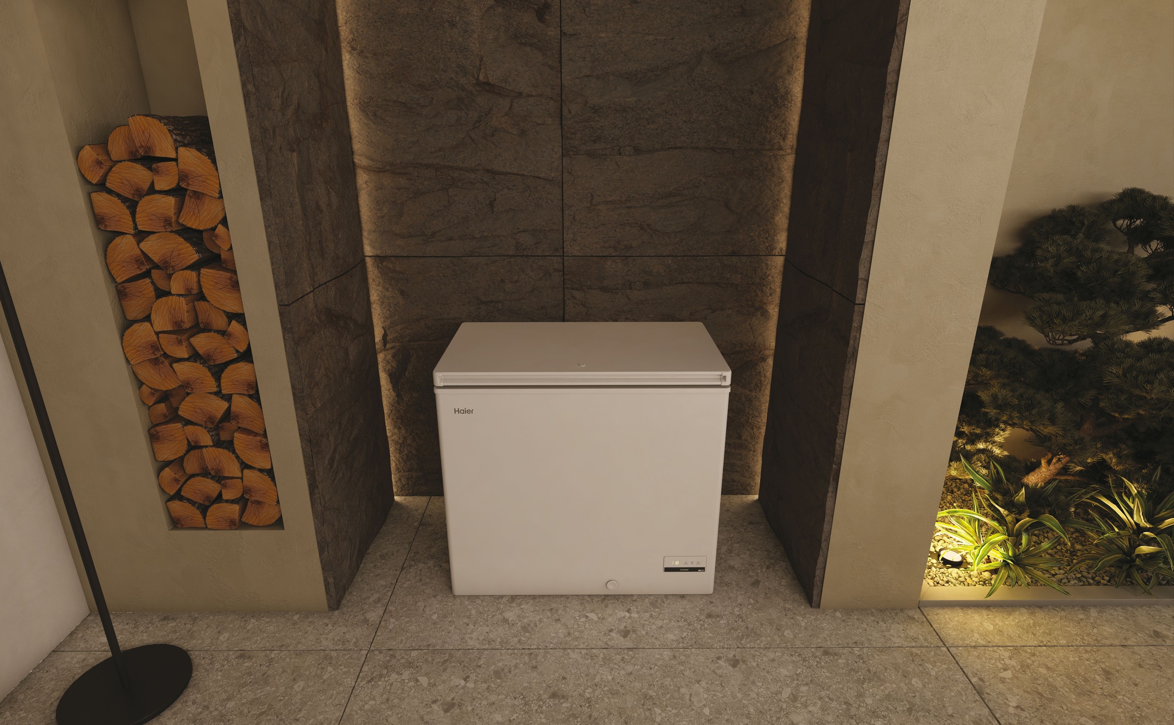 Haier Gefriertruhe »HCE200C«, 84,5 cm hoch, 91,5 cm breit, Kompakte Größe: Flexibel einsetzbar