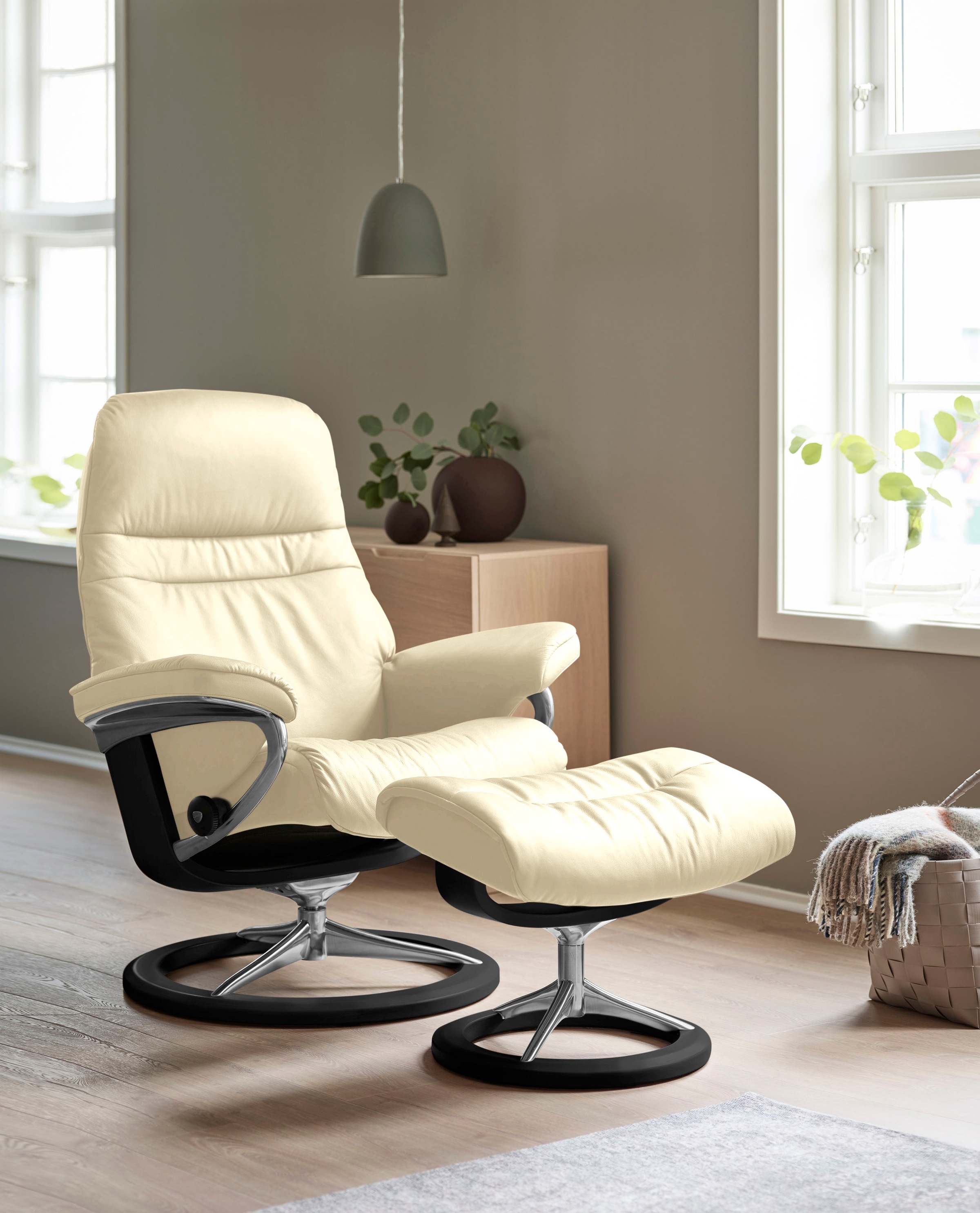 Stressless Relaxsessel "Sunrise", mit Signature Base, Größe M, Gestell Schw günstig online kaufen