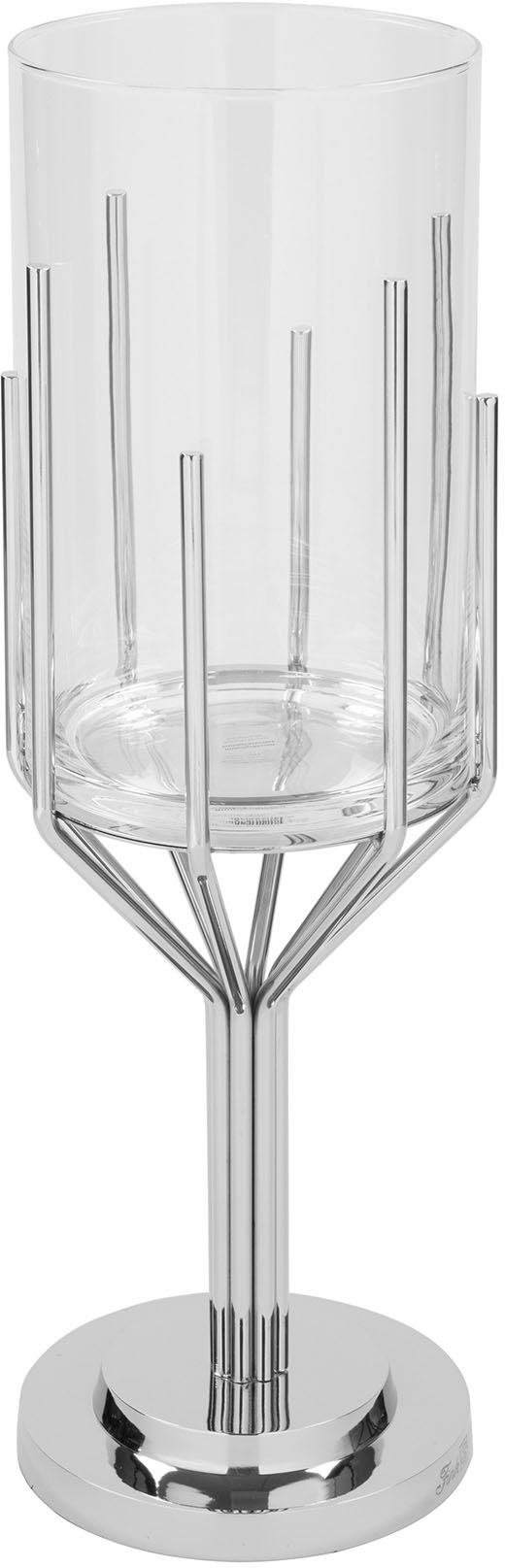 Fink Windlicht »LUXOR«, (1 Silberfarben St.), kaufen - und aus Edelstahl online Glas Aluminium