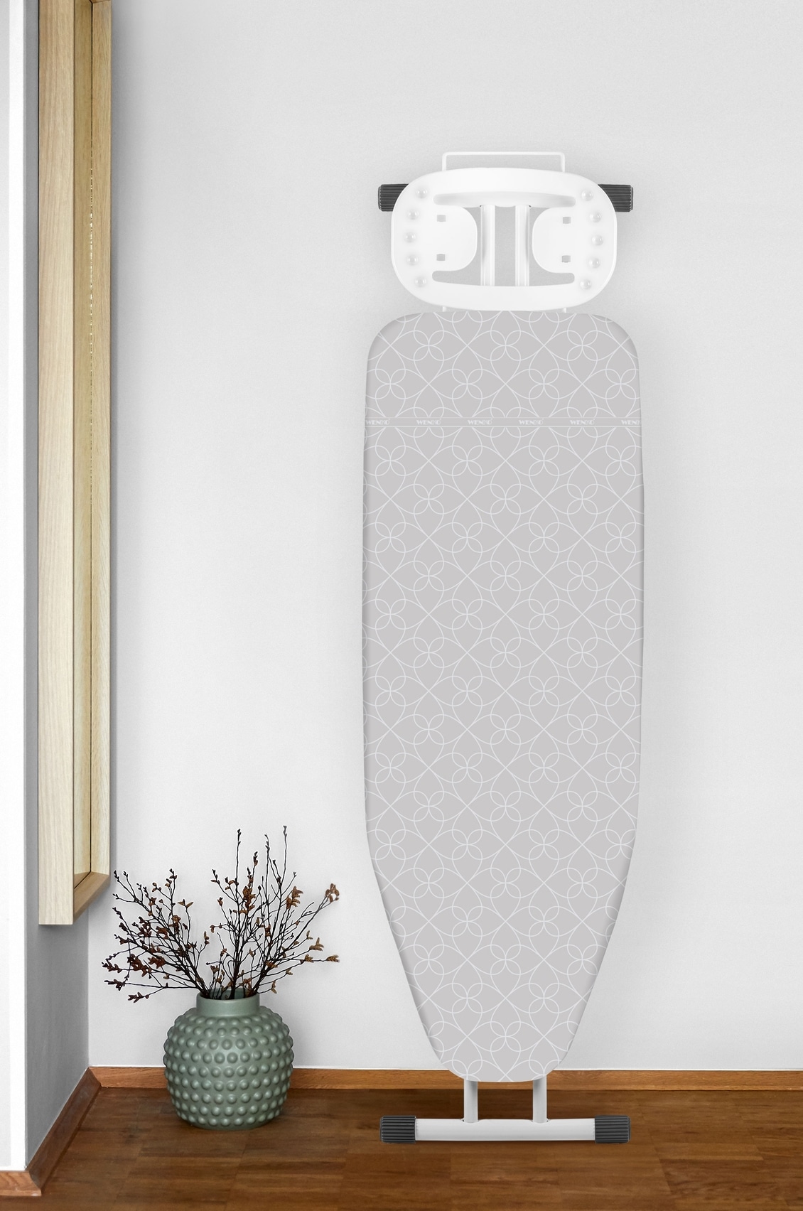 WENKO Bügelbrettbezug »Modell Alu« aluminiumbeschichtet, Schaumstoffpolsterung, Easy-Clip