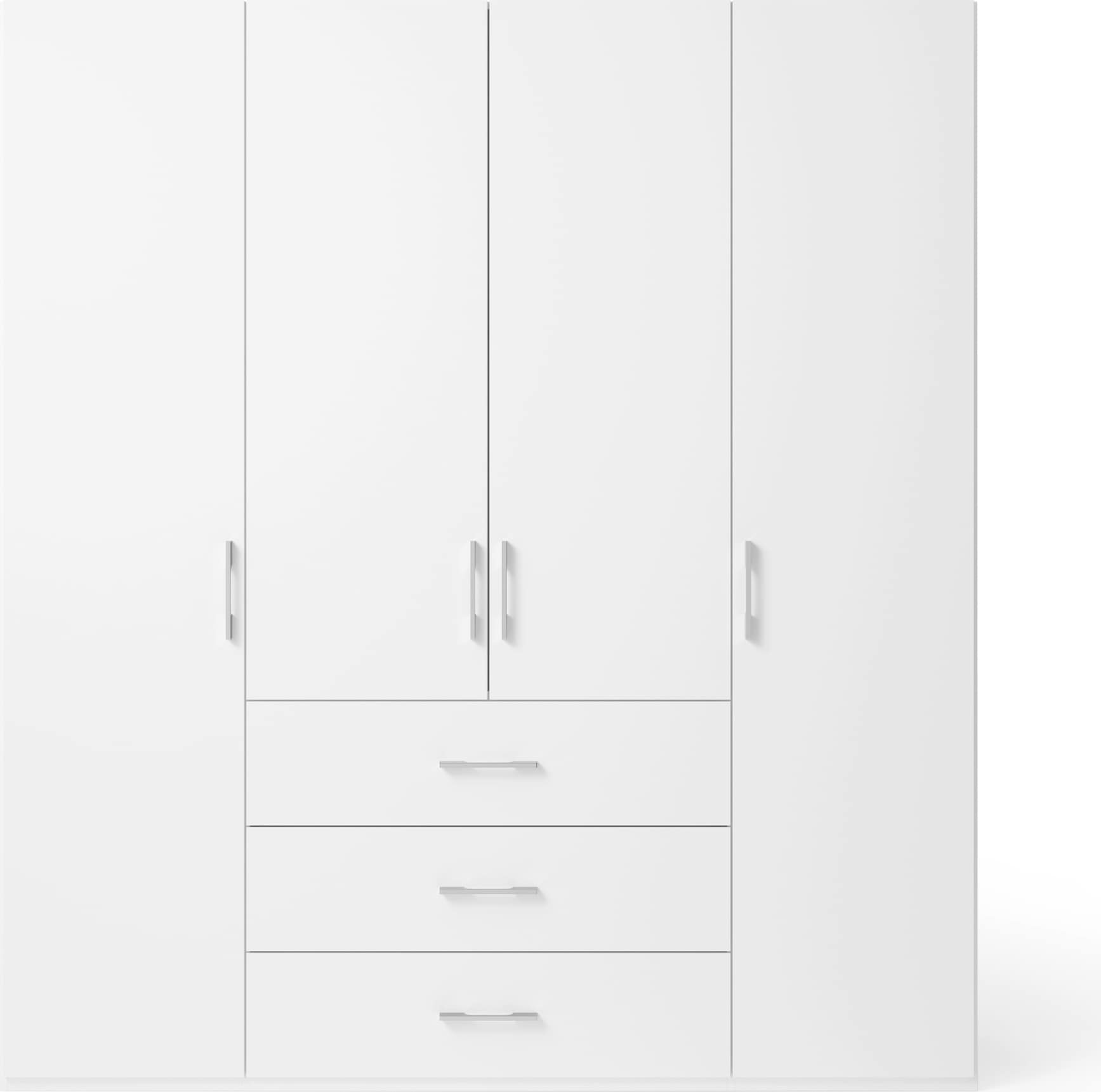 set one by Musterring Drehtürenschrank »Henderson«, mit 3 Schubladen, inkl. Fachböden und Kleiderstangen