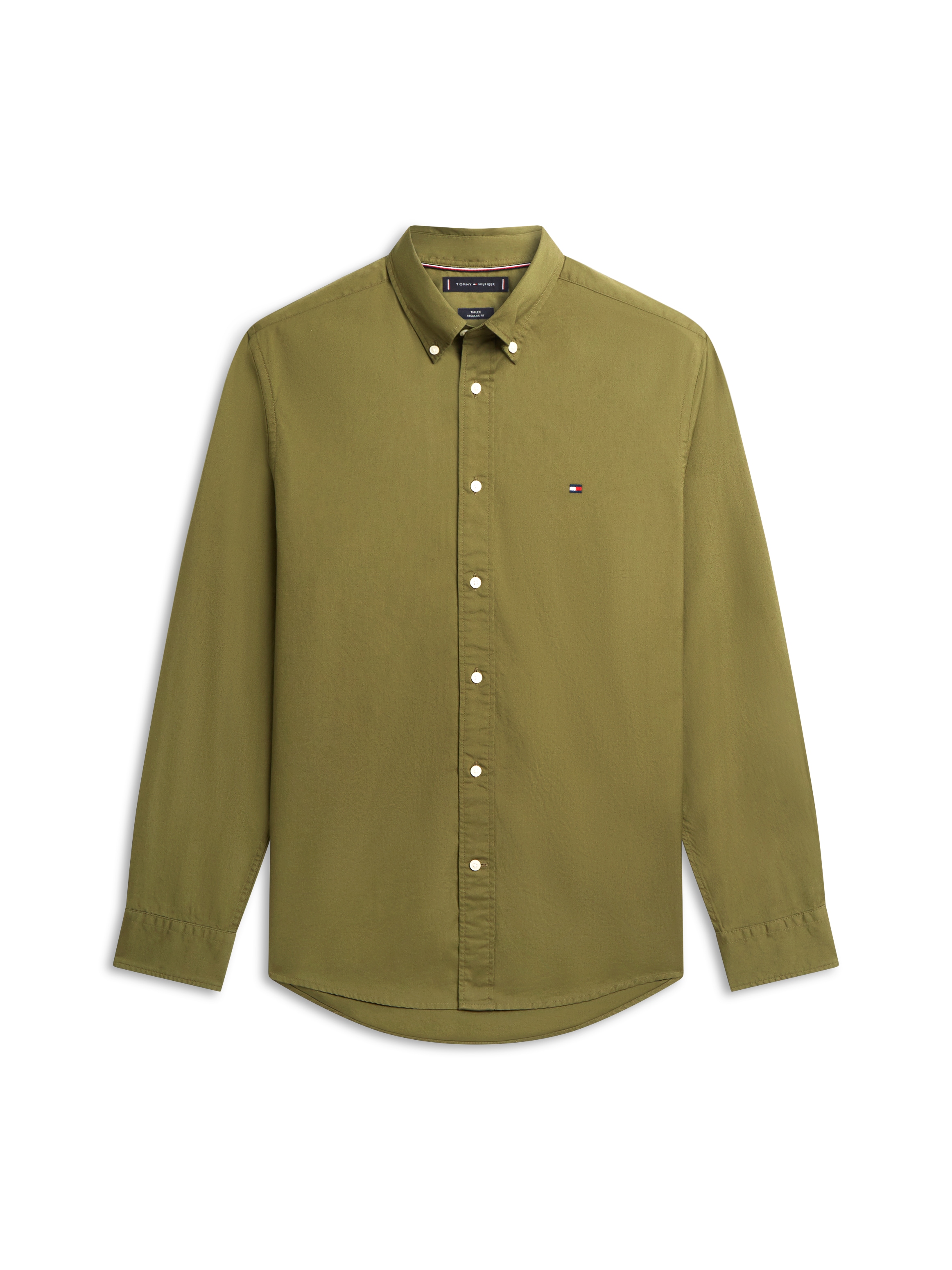 Tommy Hilfiger Businesshemd »FLEX POPLIN SOLID« Regular Fit Flex Cotton