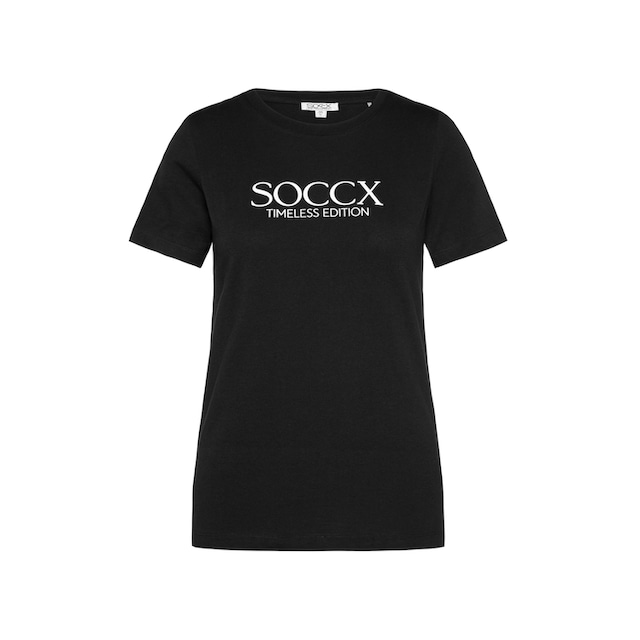 SOCCX Rundhalsshirt, aus Baumwolle online bei