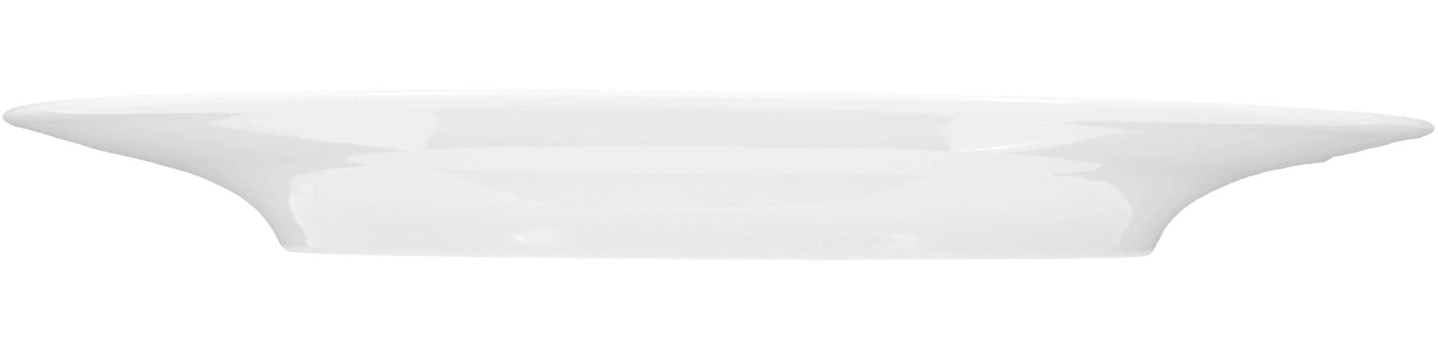 Seltmann Weiden Kombiservice »Geschirr-Set, 42 Teile, Rondo/Liane Weiß«, (Set, 42 tlg., je6x Frühstücks-,Speise-,Suppenteller,Dessertschale,Kaffeetasse,Becher), Geschirr, Service, Made in Germany, 42 Teile, für 6 Personen