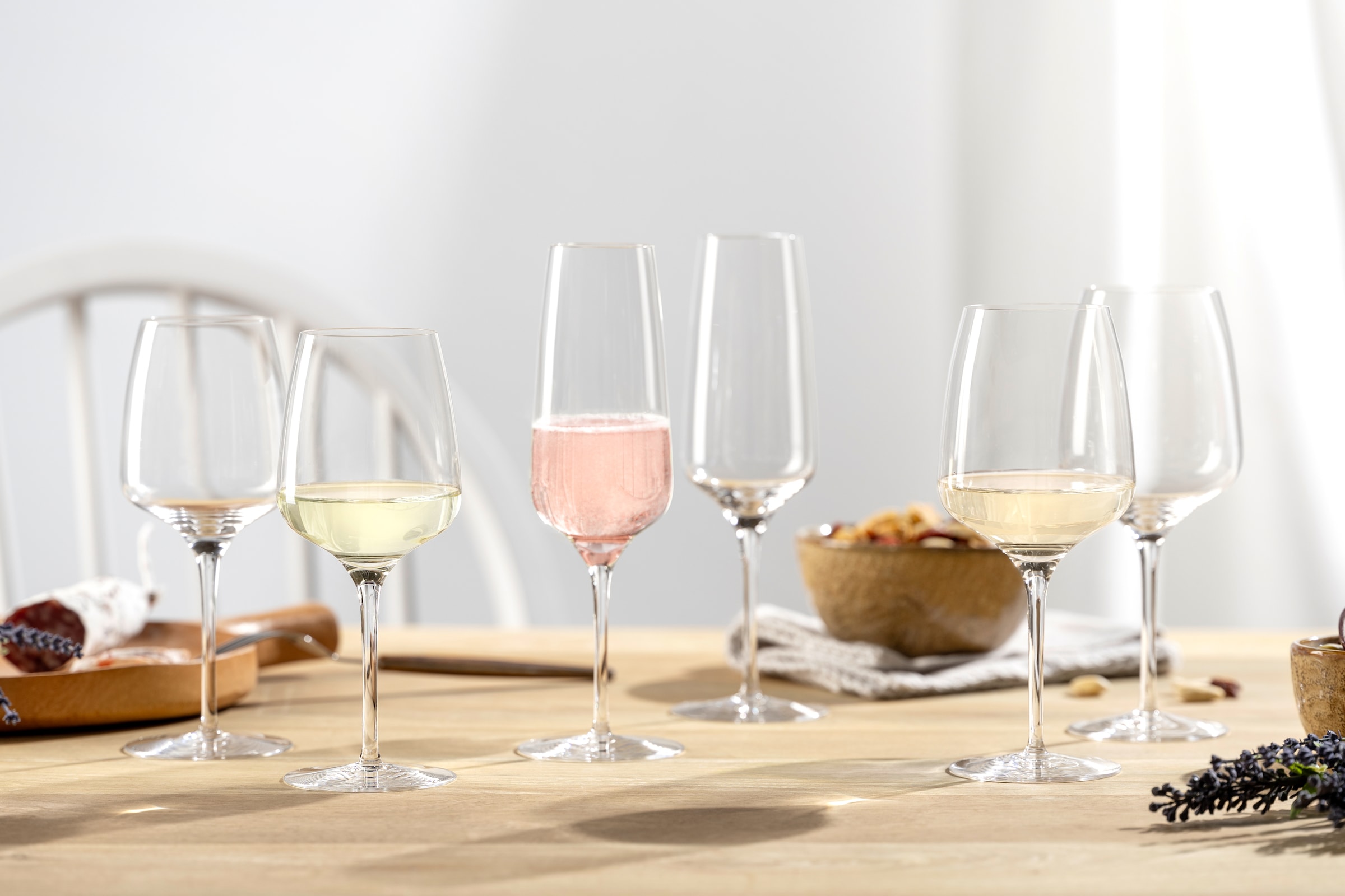 LEONARDO Sektglas »Glas CESTI, 240 ml, 6er-Set«, (Set, 6 tlg.), spülmaschinengeeignet