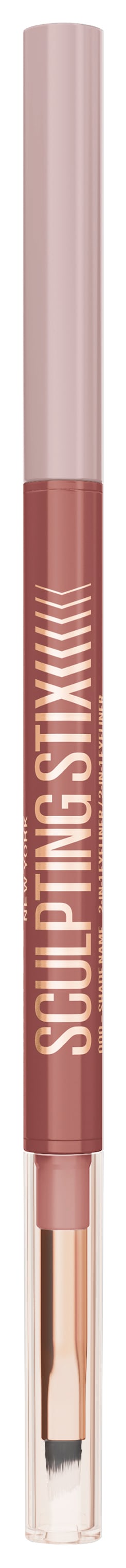 MAYBELLINE NEW YORK Eyeliner »SCULPTING STIX 2-in-1 EYELINER«