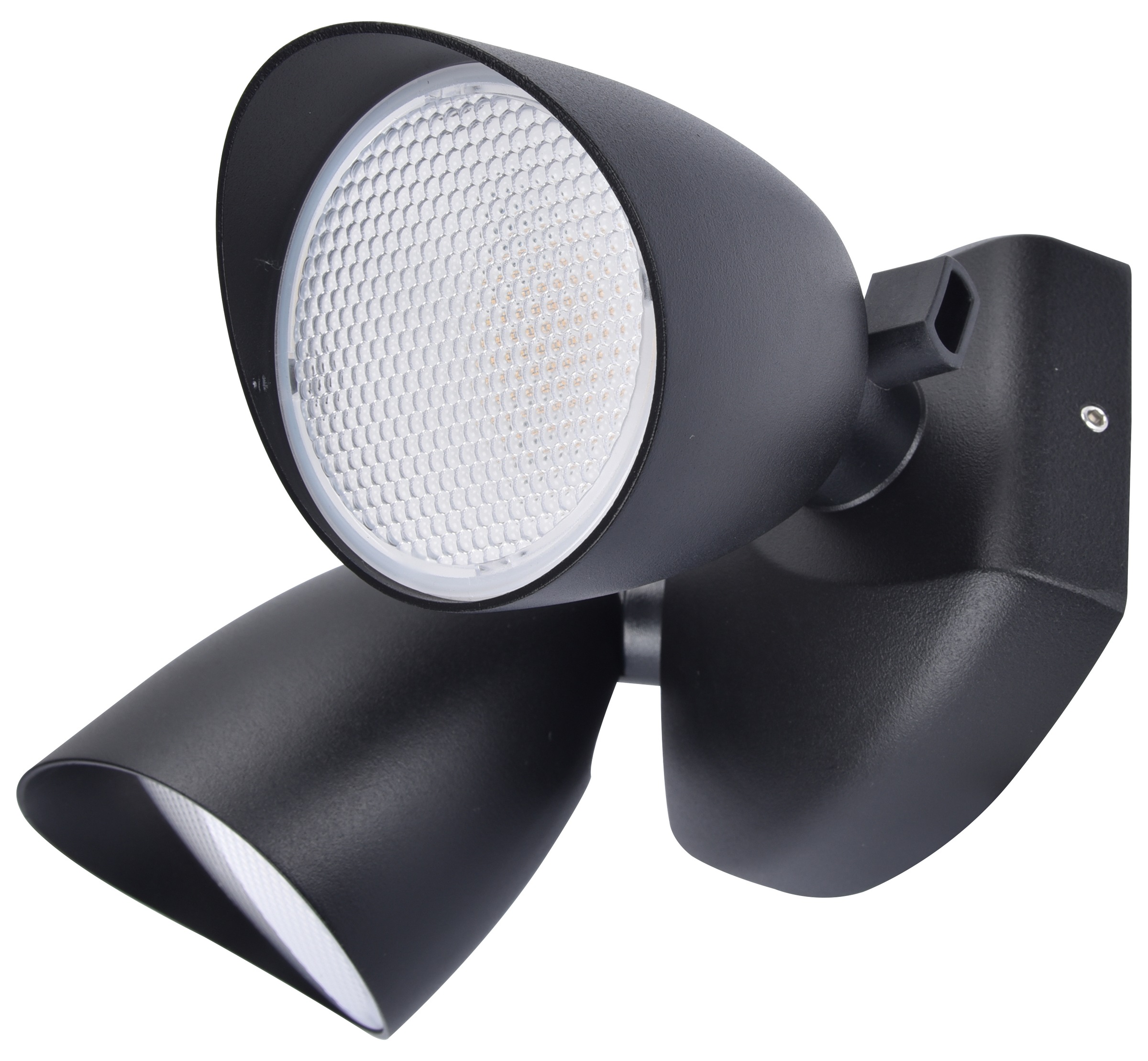LUTEC LED Außen-Wandleuchte »LED-Aussenleuchte SHRIMP«, 2 flammig, Leuchtmittel LED-Board | LED fest integriert, einstellbar
