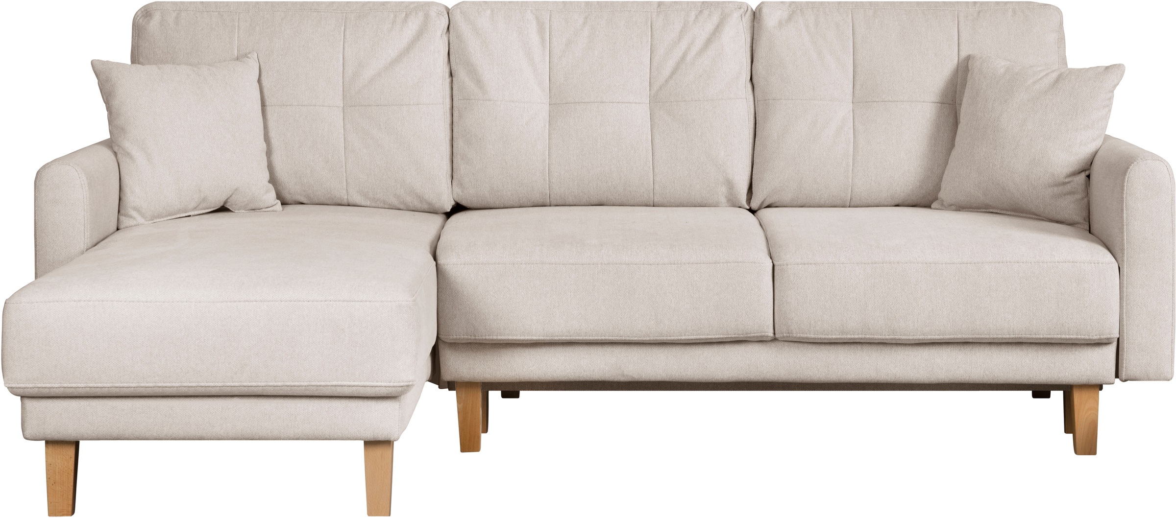 Home affaire Ecksofa »TRIPLO optionale Schlafsofa mit Bettkasten, Maße B/T/ günstig online kaufen