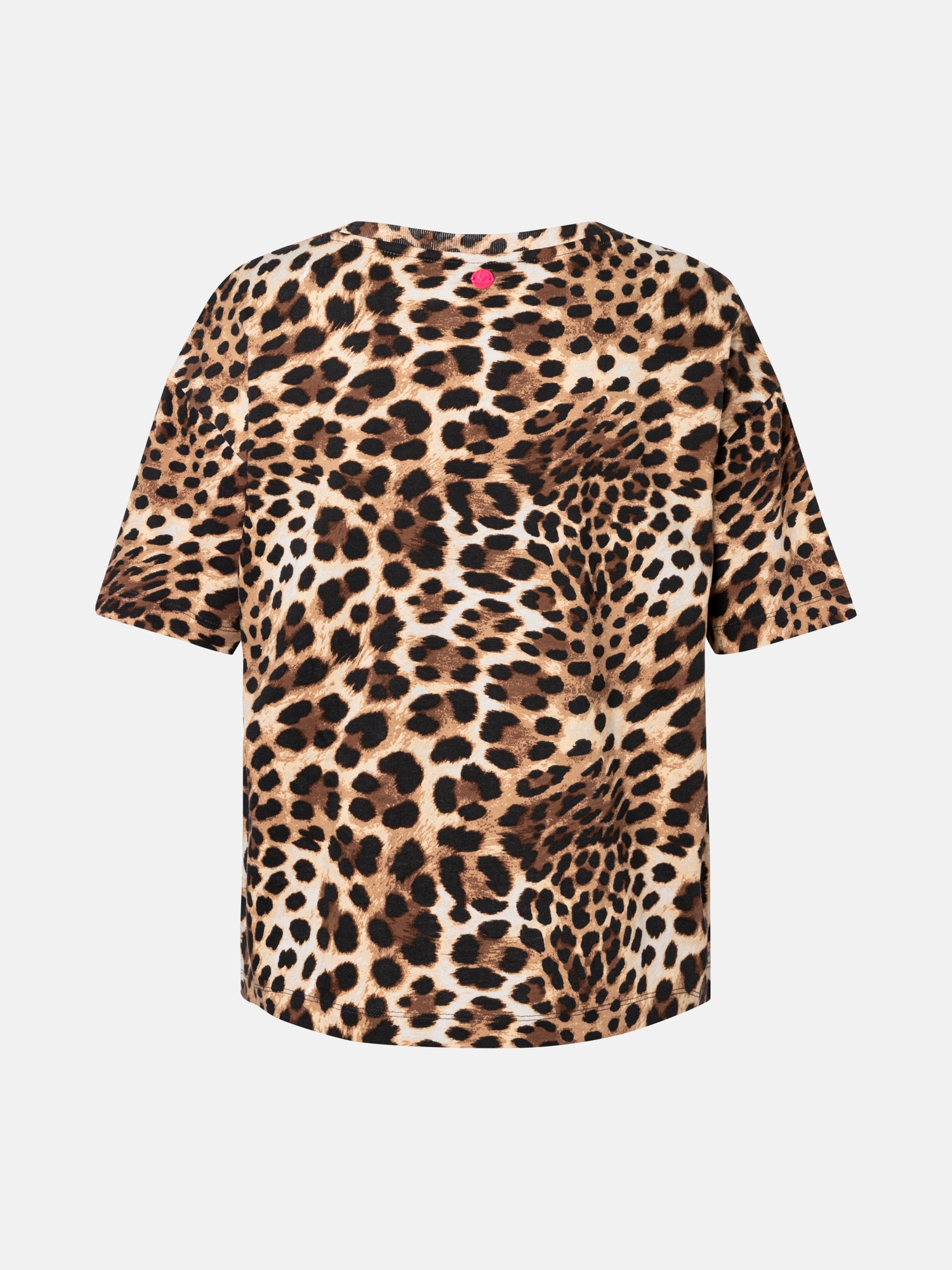 Lieblingsstück Kurzarmshirt »NinaL« mit Leo-Print, Rundhals