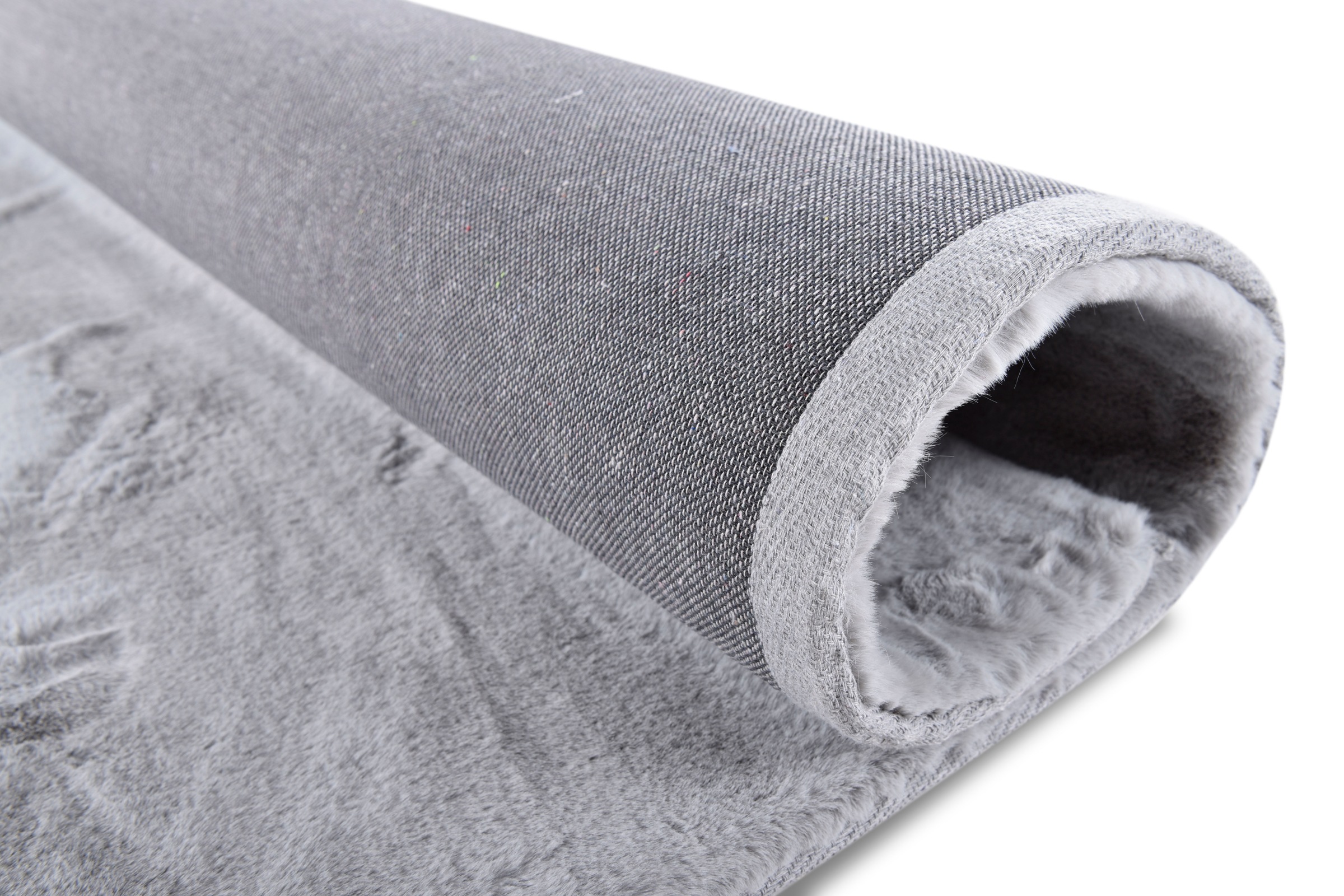my home Fellteppich »Guidel«, rechteckig, 30 mm Höhe, Kunstfell, Kuschelteppich, Uni Farben, super weich, Wohnzimmer