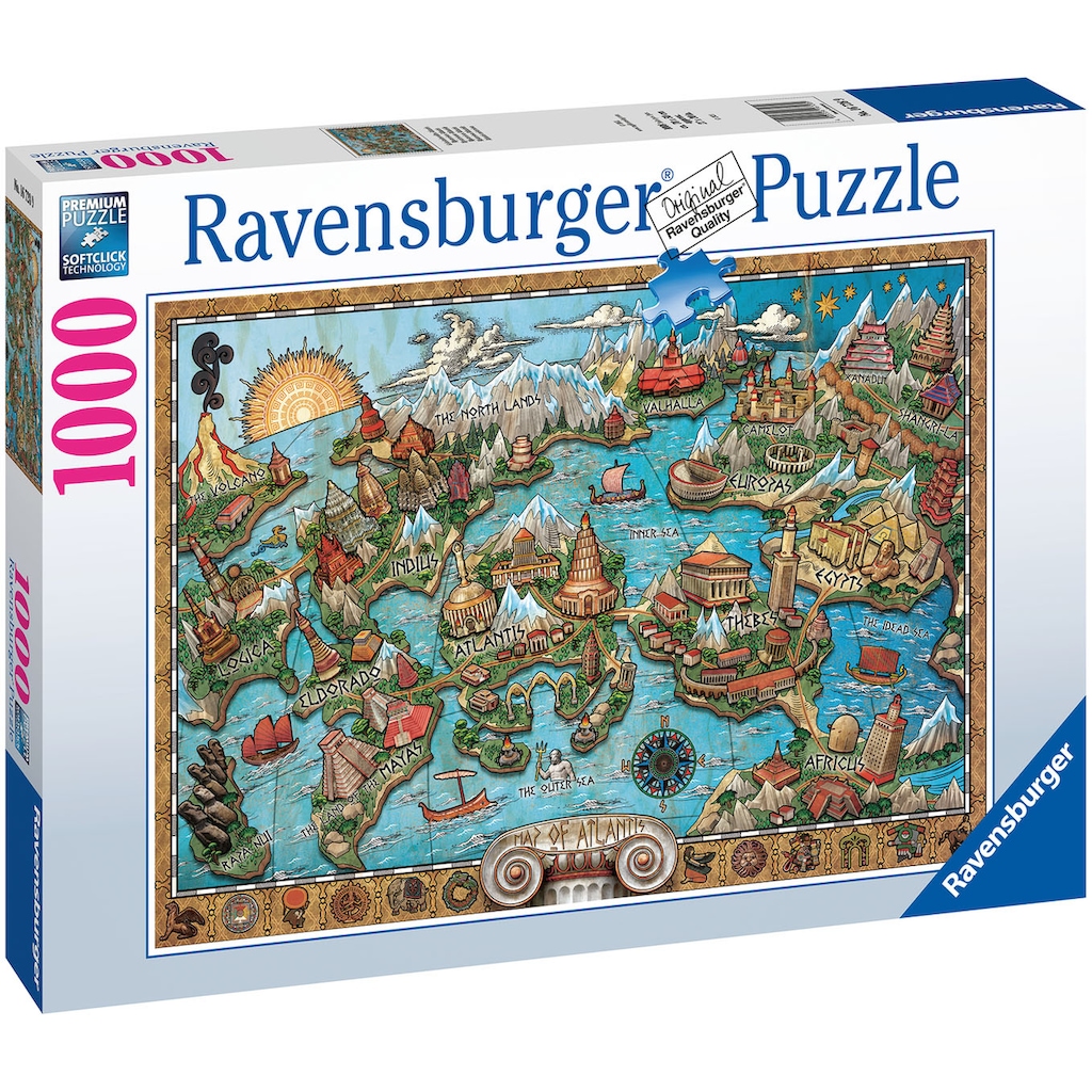 Ravensburger Puzzle »Geheiminsvolles Atlantis«