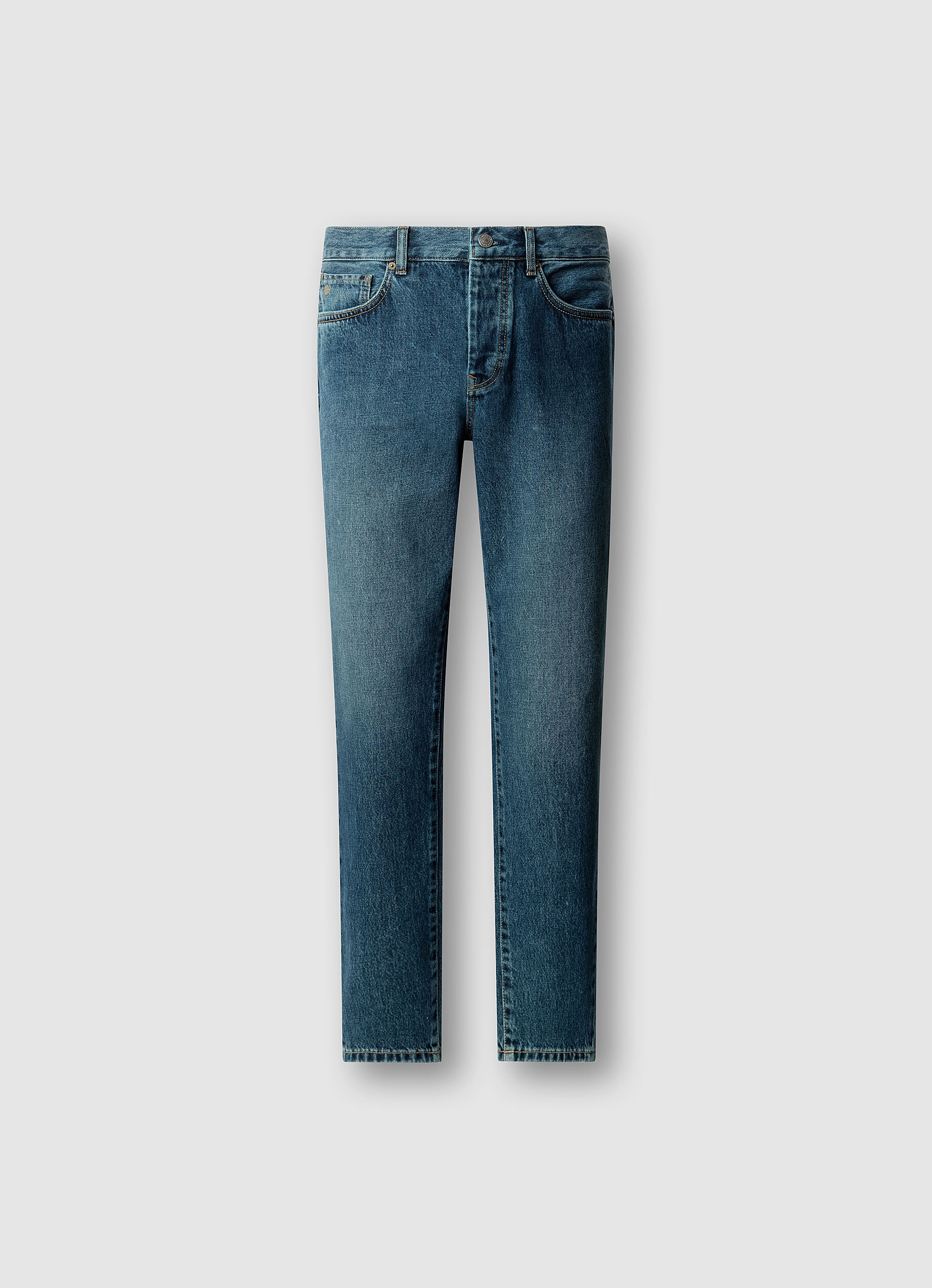 Pepe Jeans 5-Pocket-Jeans »TAPERED JEANS CAMDEN« aus Baumwoll-Denim, tiefer Schritt