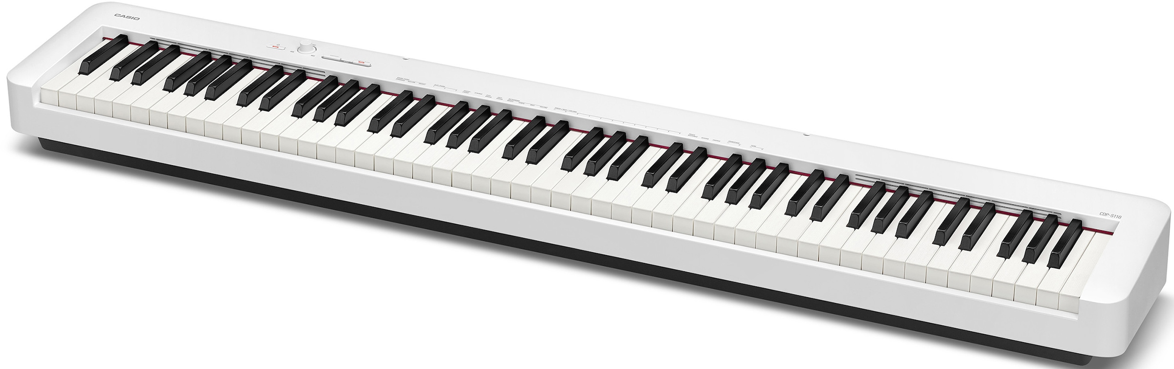 CASIO Digitalpiano »CDP-S110WE«, mit Stativ und Pedal