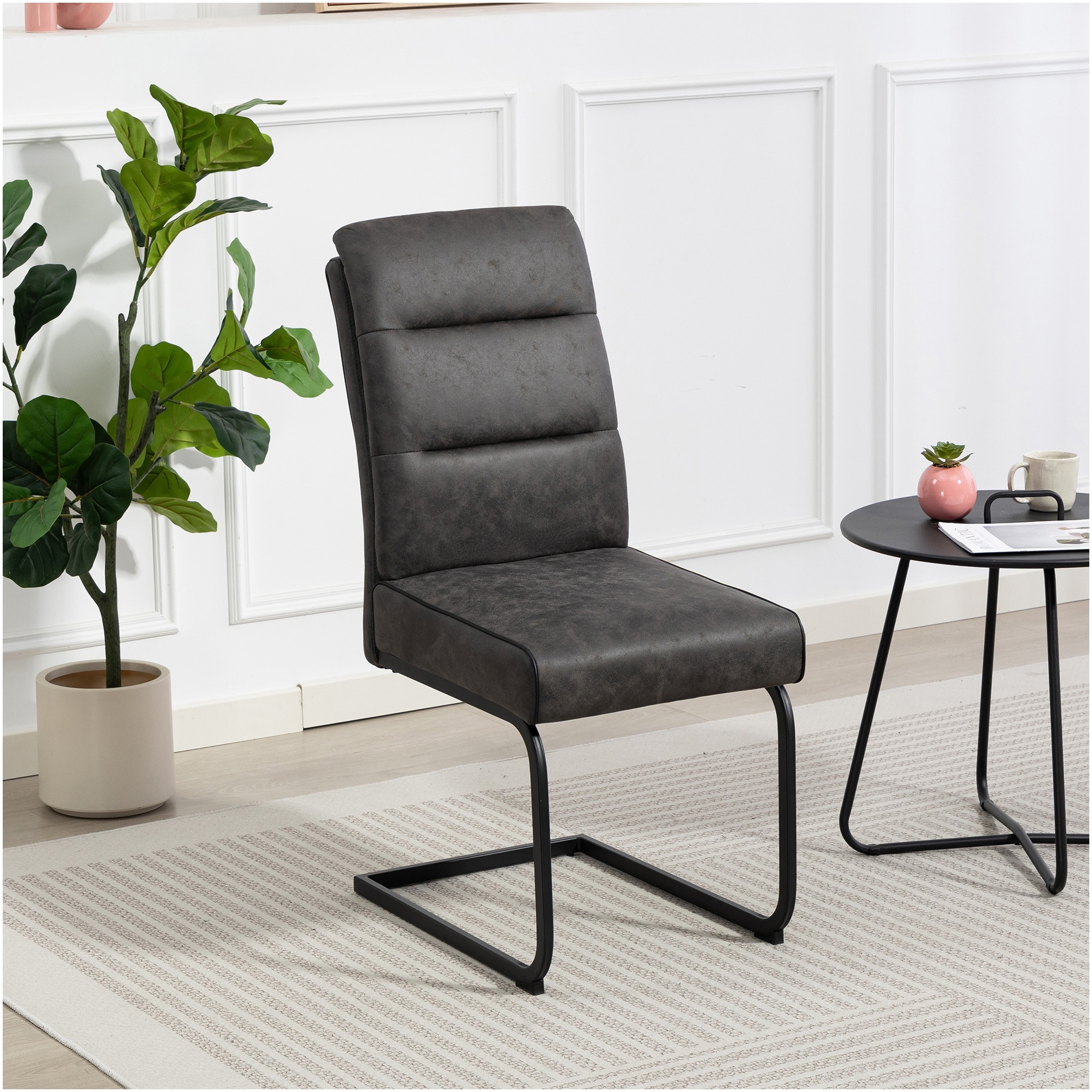 Duo Collection Esszimmerstuhl »Marga Freischwinger, 2er- Set« (Set) 2 Stk.e günstig online kaufen