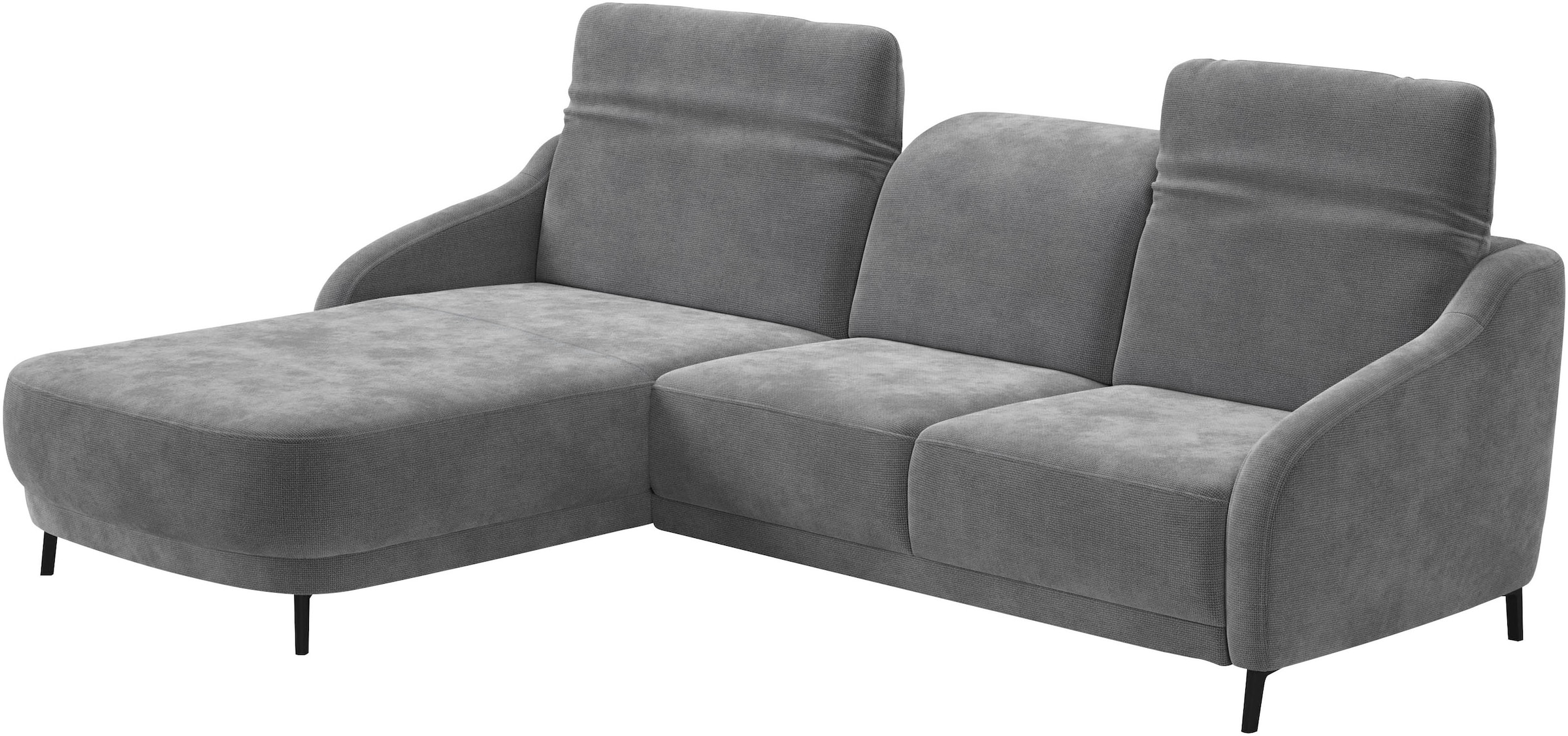 sit&more Ecksofa "Blues L-Form", wahlweise mit Klapptisch und USB günstig online kaufen