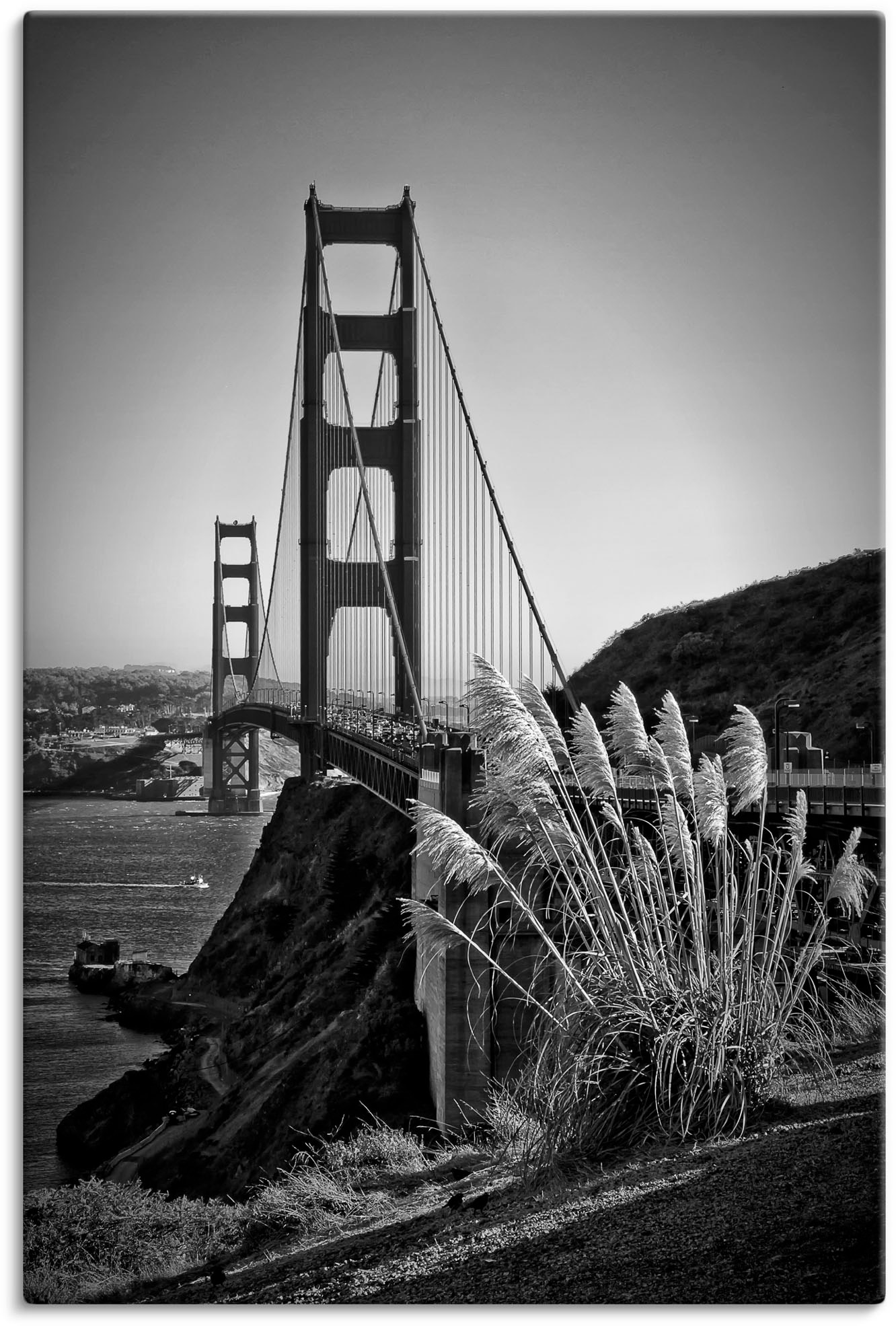 Artland Wandbild »San Francisco Golden Gate Bridge«, Amerika, (1 St.), als günstig online kaufen