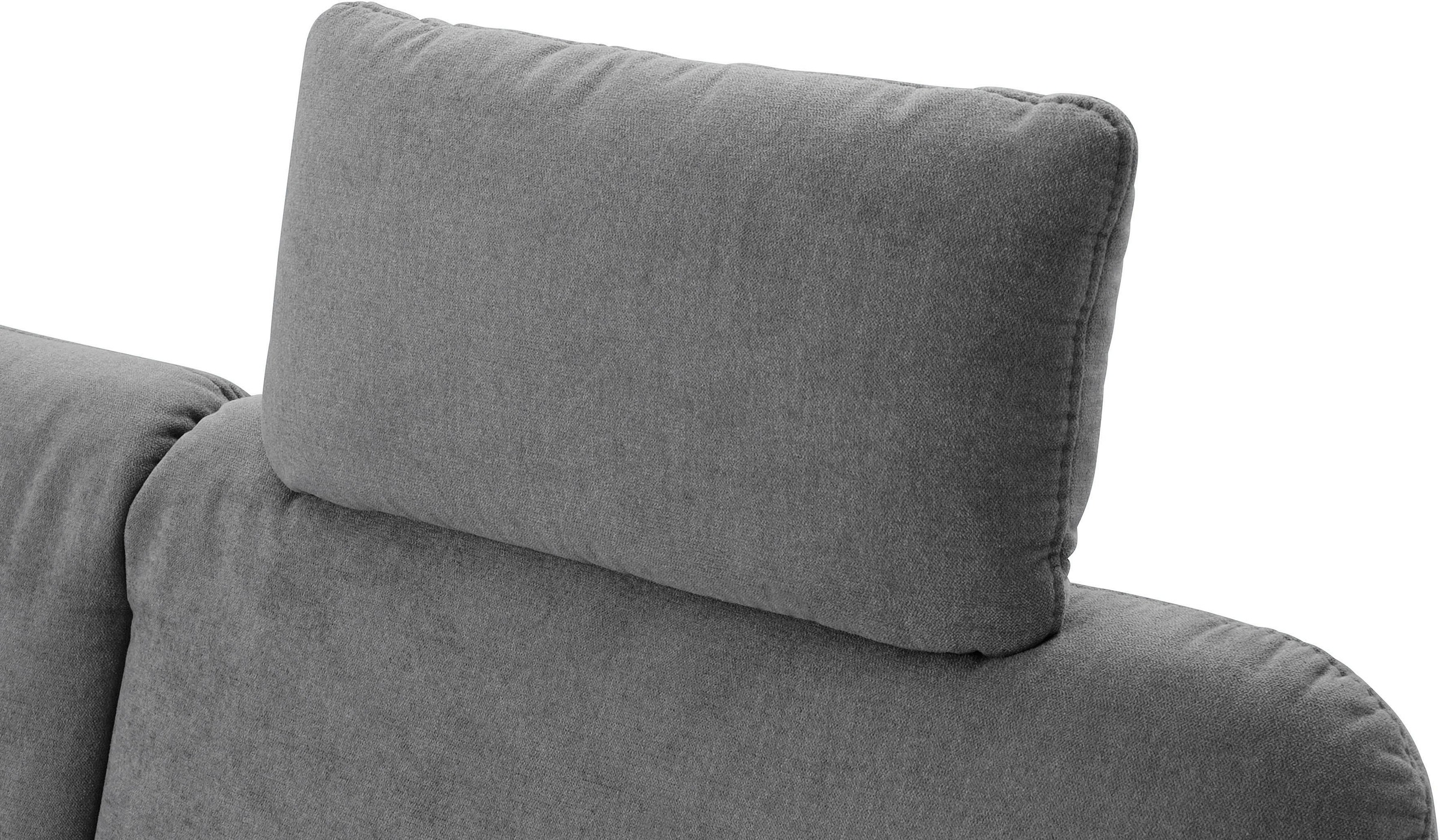 sit&more Ecksofa »Daytona L-Form«, mit Federkern, zwei Kopfstützen und wahlweise mit Bettfunktion