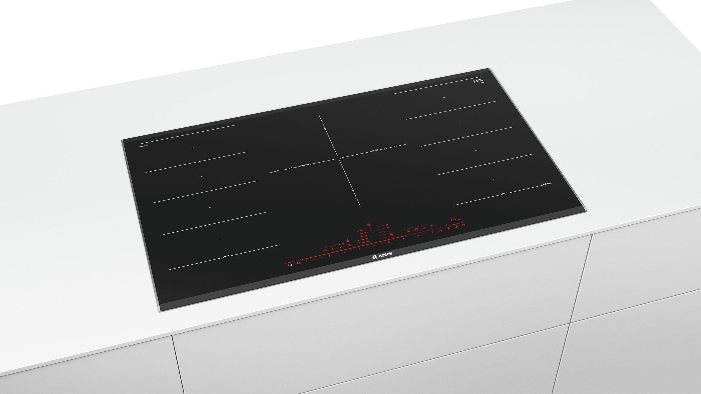BOSCH Flex-Induktions-Kochfeld von SCHOTT CERAN® »PXV975DV1E«, mit DirectSelect Premium