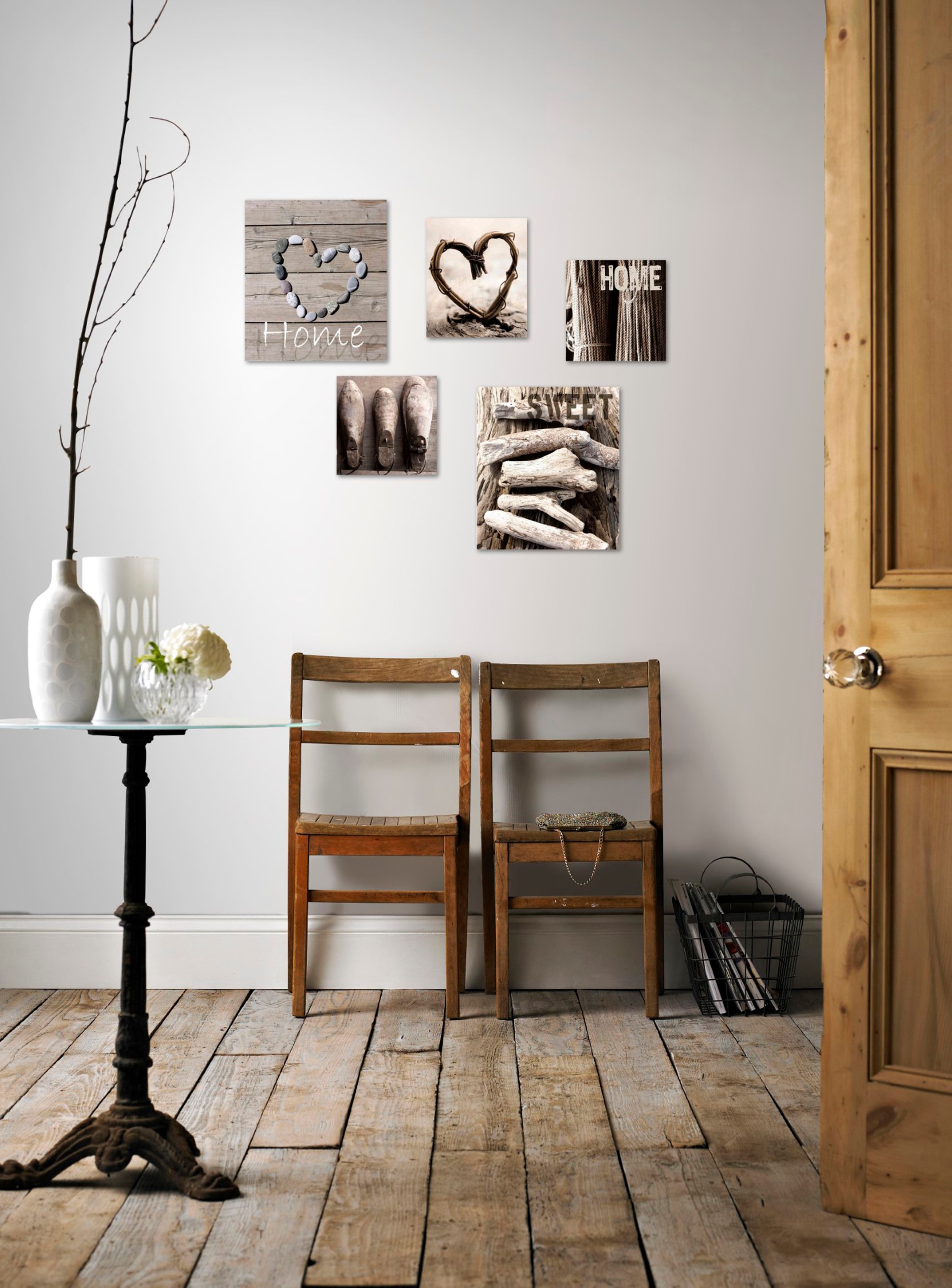 Art for the home Bild »home sweet home«, (5 St.)