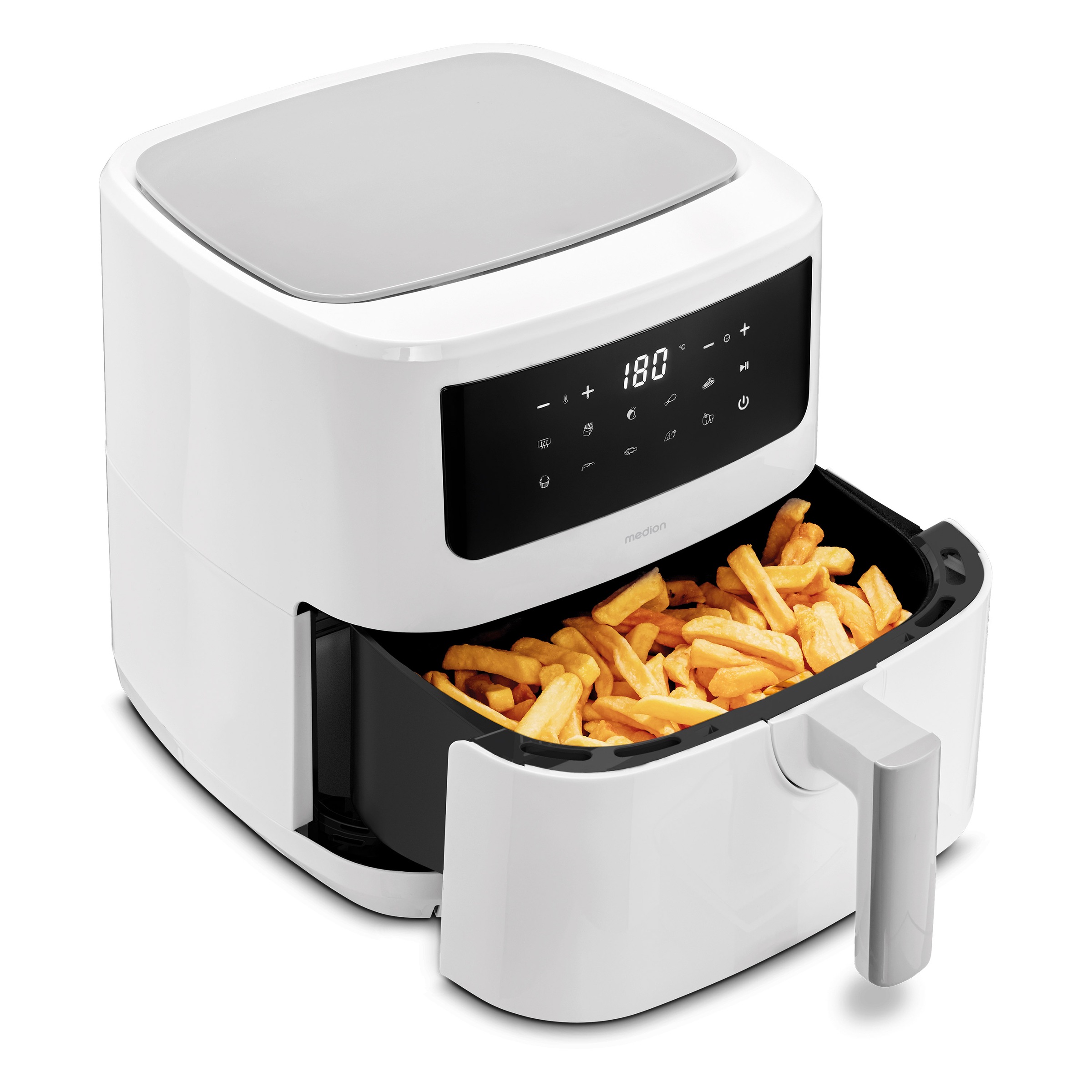Medion® Heißluftfritteuse »MD 11750 P10 XL Duo«, 2000 W, Fassungsvermögen 6 günstig online kaufen