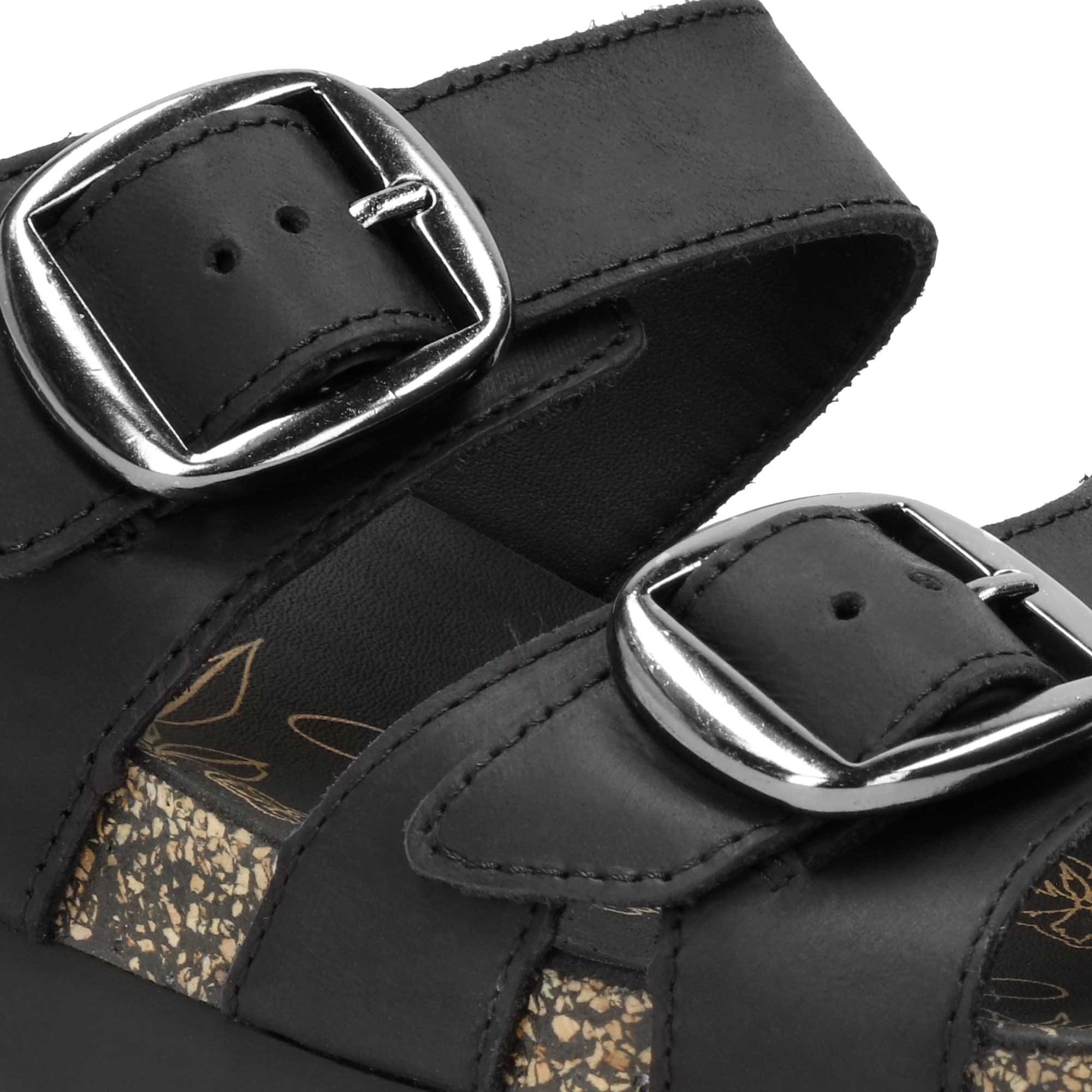 Panama Jack Pantolette »Shirley«, Sommerschuh, Hausschuh, Strandschuh mit Schnallenverschlüssen