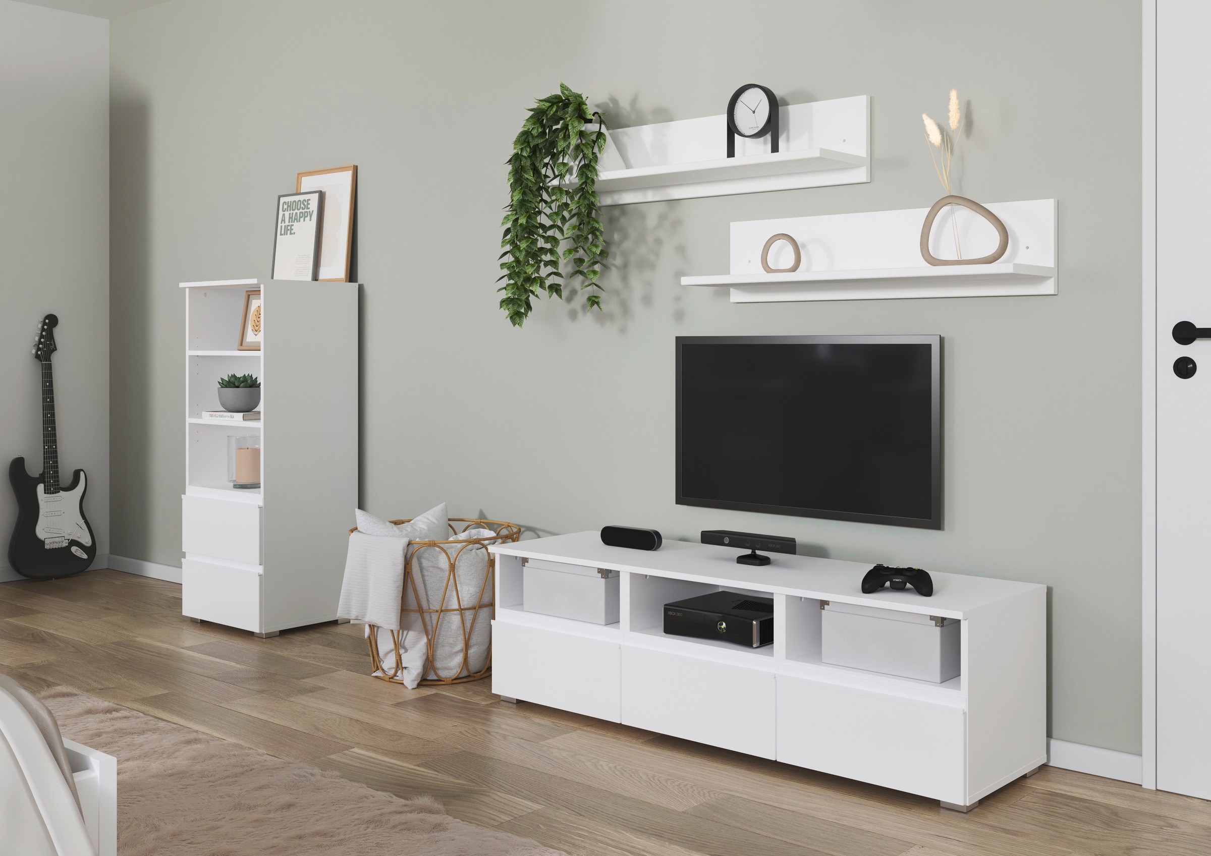 rauch Regalelement »Regal Stauraum Bücherregal Standregal JOEL«, mit zwei Schuladen und drei offenen Fächern MADE IN GERMANY