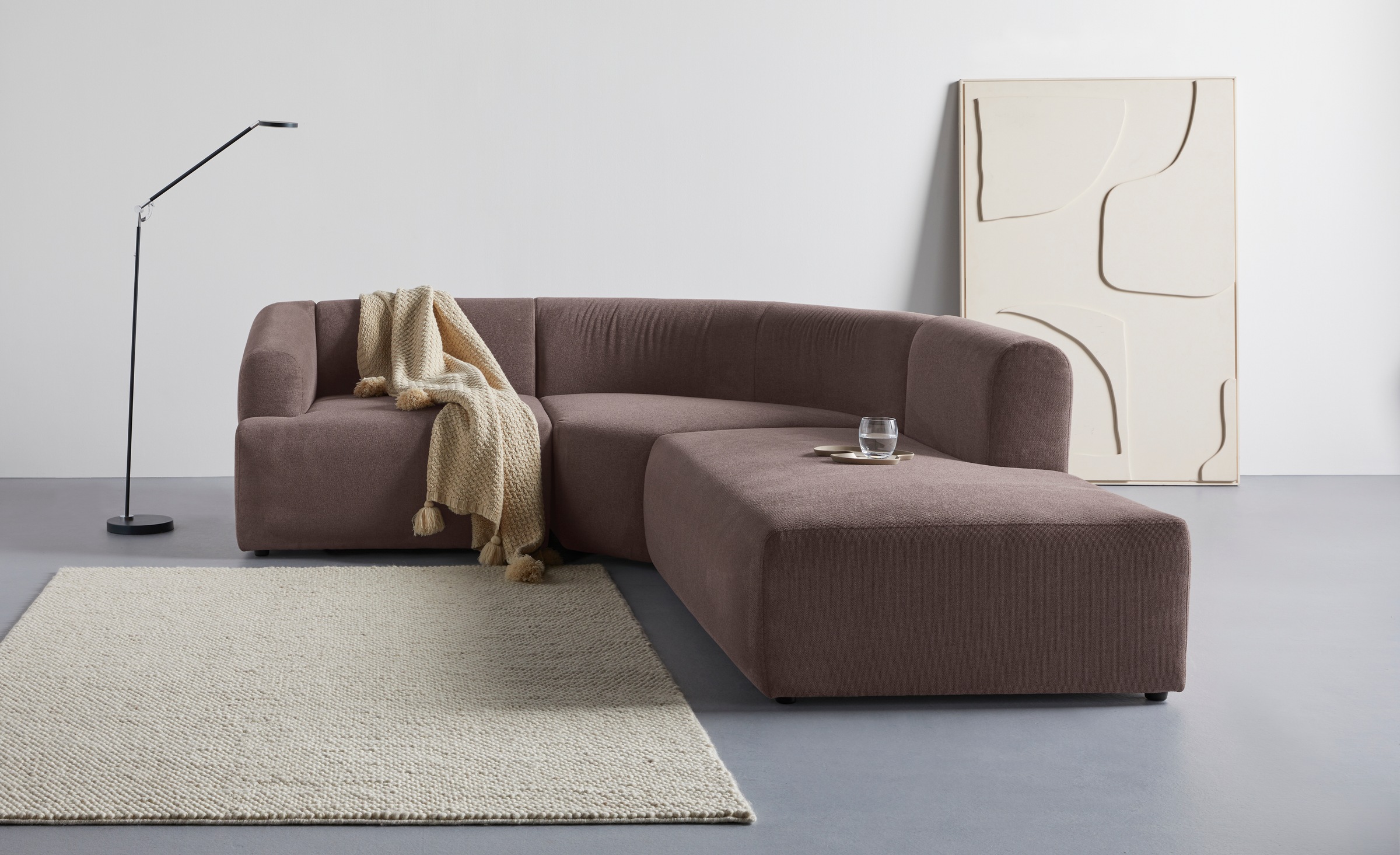 LeGer Home by Lena Gercke Ecksofa »LYZA L-Form links/rechts, Modularsofa, M günstig online kaufen
