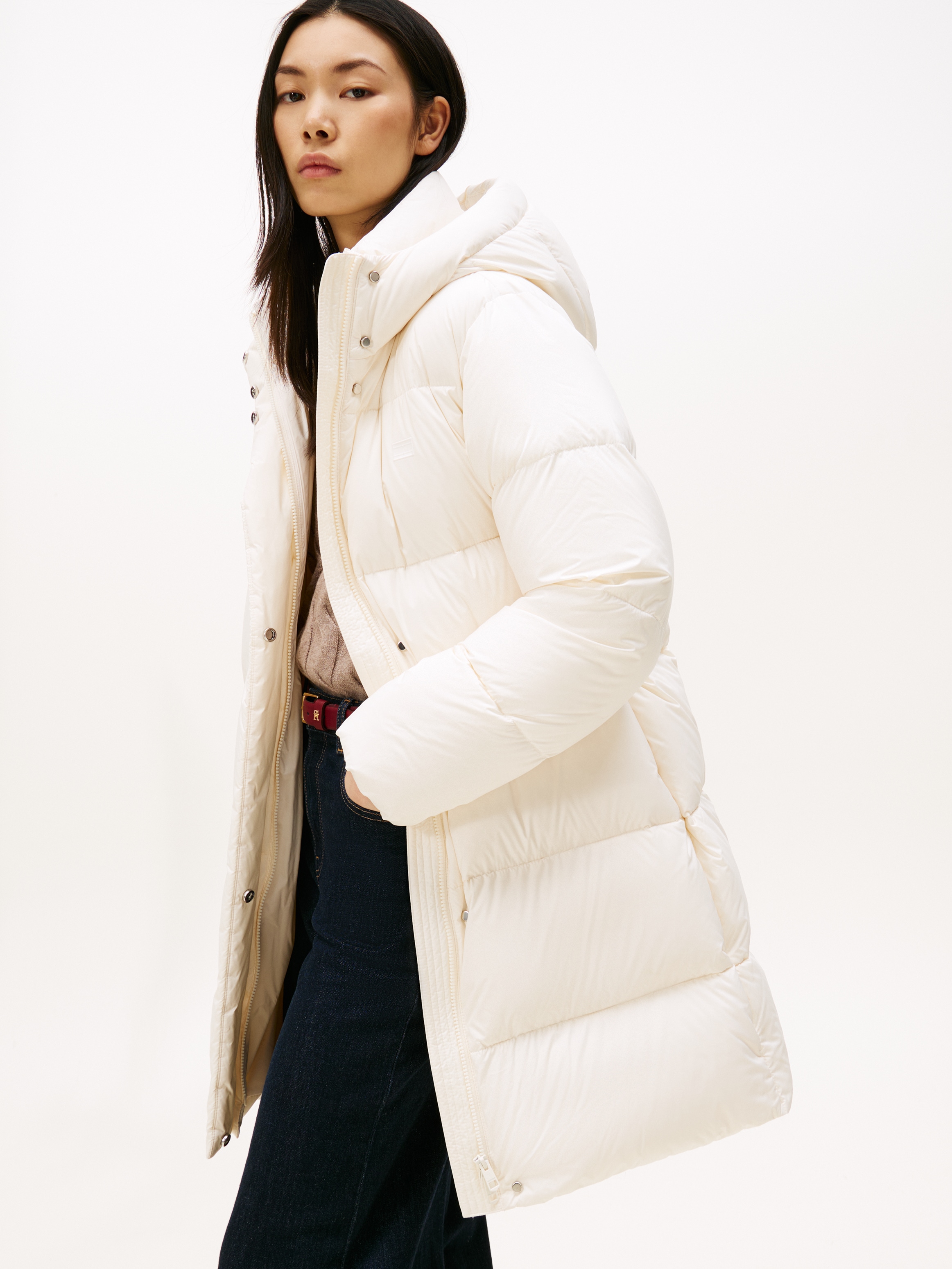 Tommy Hilfiger Steppmantel »MODERN DOWN REG COAT« mit wärmenden Material gefüttert