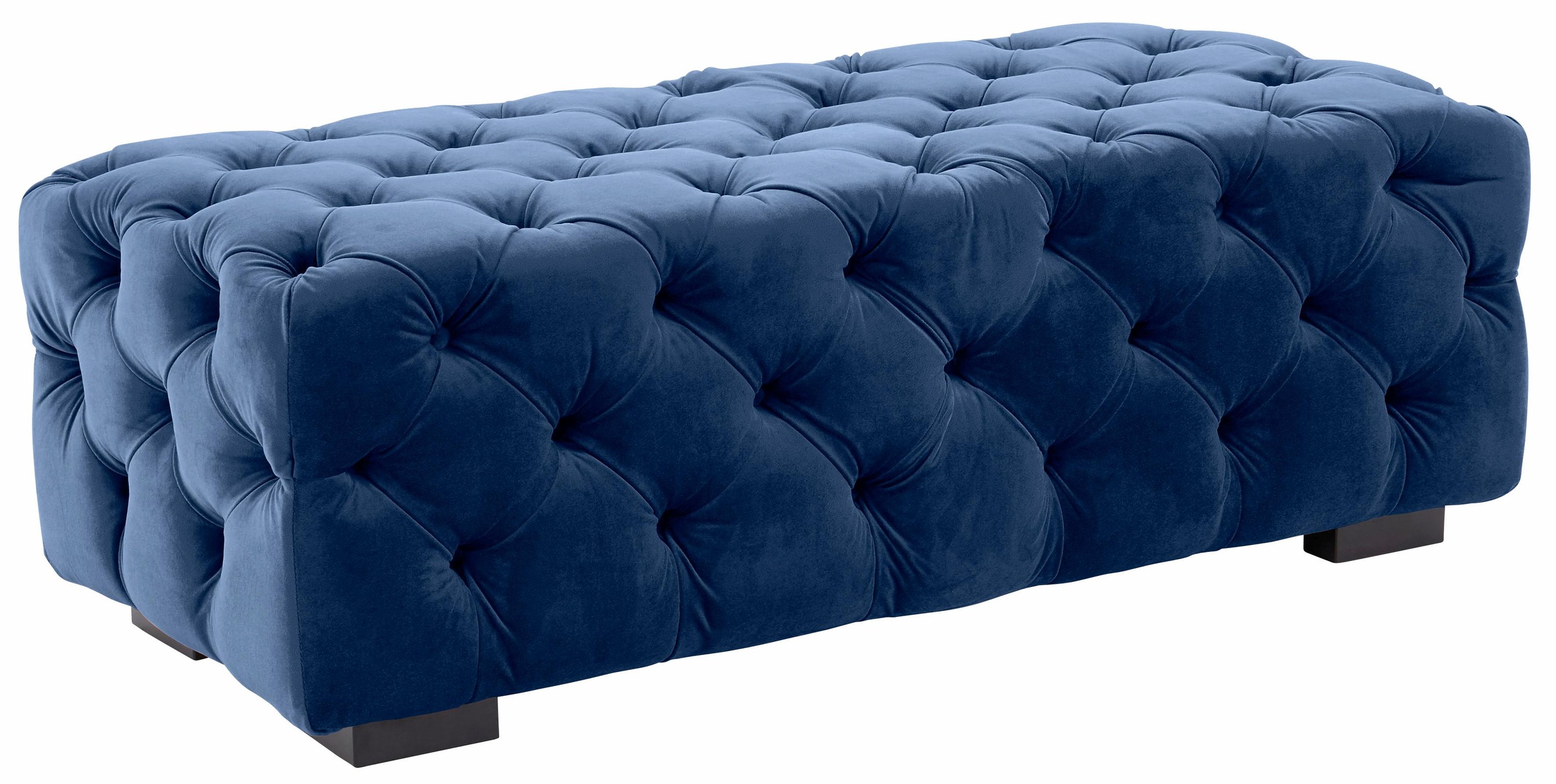 Home affaire Polsterhocker "Kalina", mit klassischer Chesterfield-Knopfheft günstig online kaufen