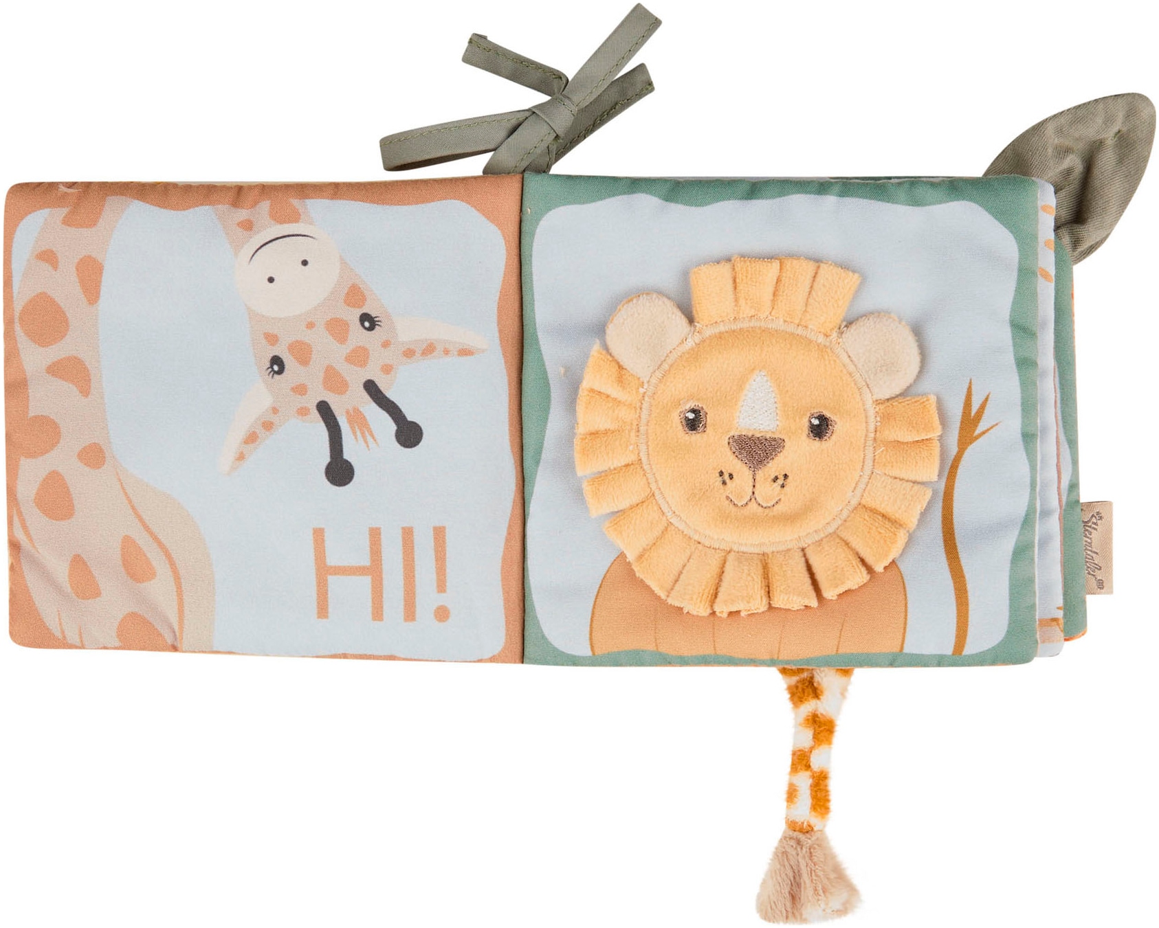 Sterntaler® Greifspielzeug »Spielbuch Safari«