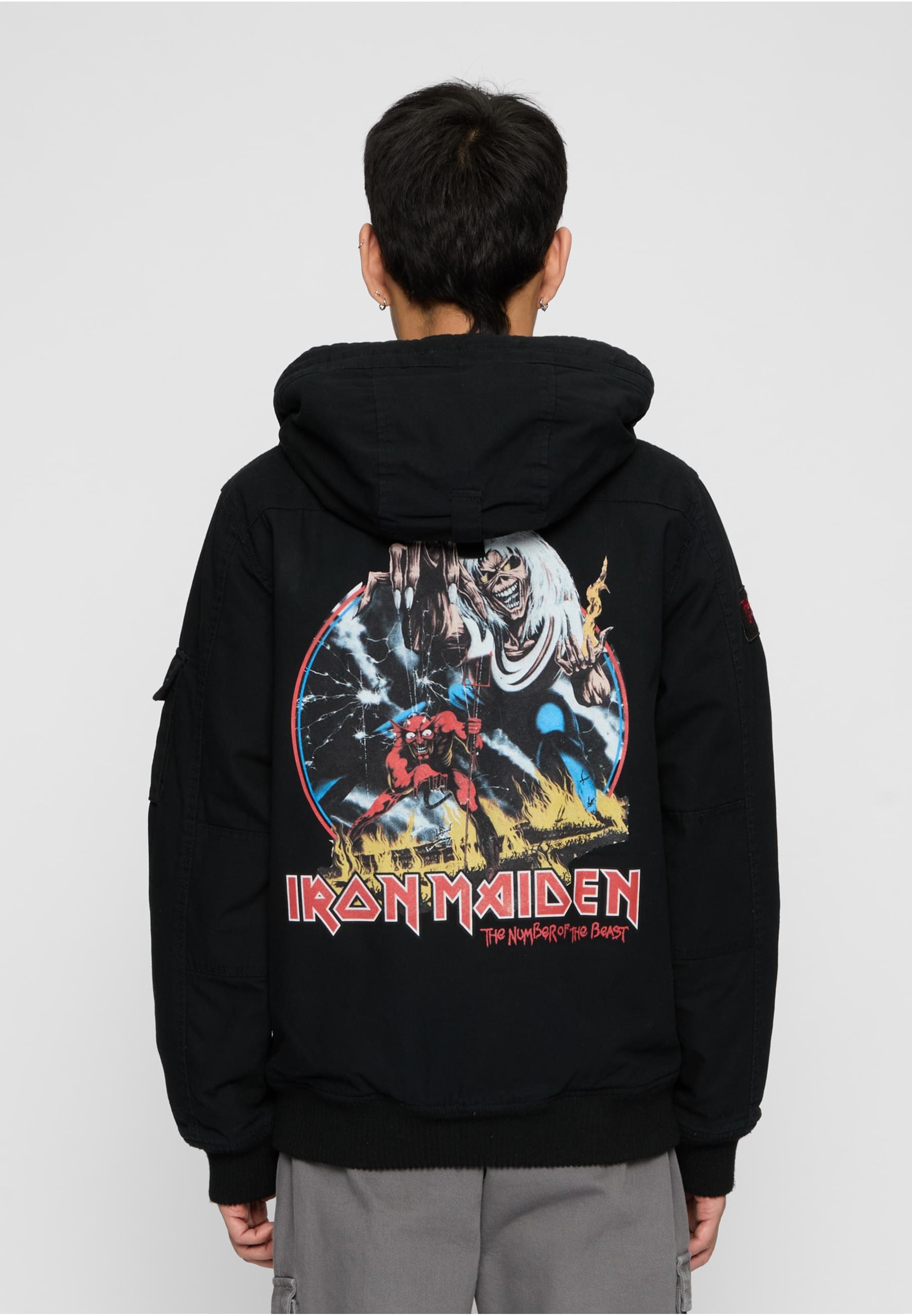 Brandit Winterjacke »Brandit IRM Bronx Jacket« 1 Stk. tlg. mit Kapuze