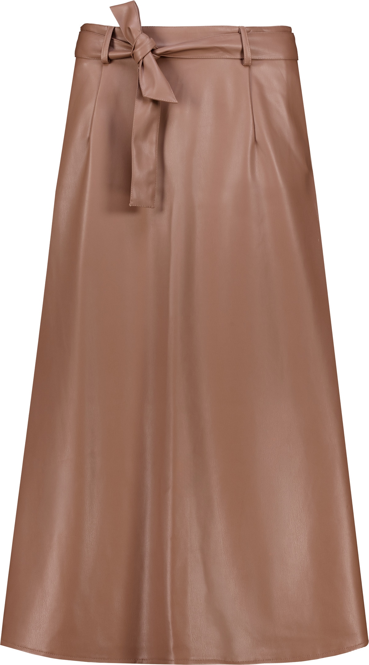Monari Lederimitatrock Regular fit mit Gürtel