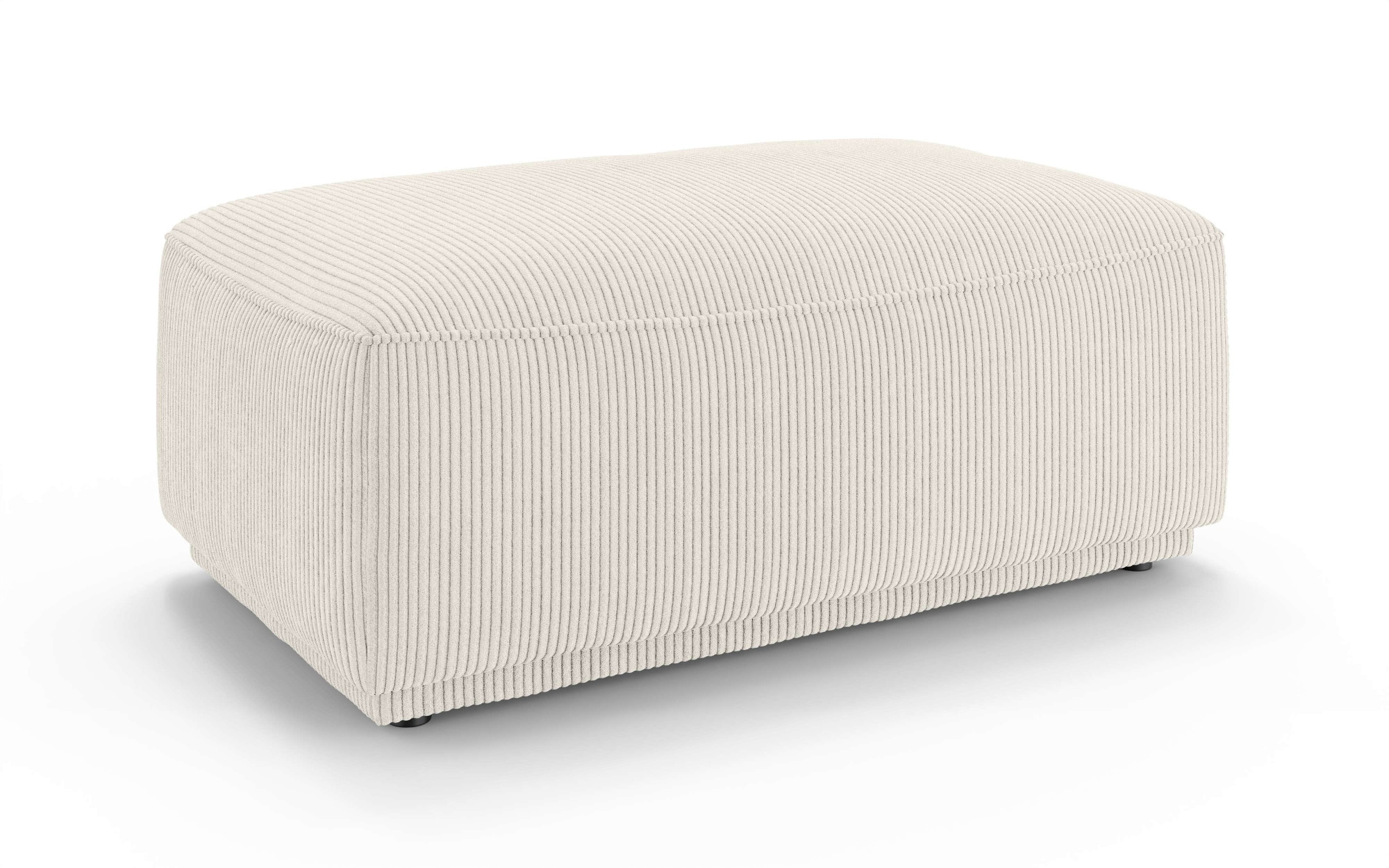 s.Oliver Polsterhocker »EMMERIK Sitzhocker mit Wellenfederung, Maße B/T/H: 124,5/70,5/48 cm«, hoher Sitzkomfort, gemütlich und modern, passend zur Serie Emmerik