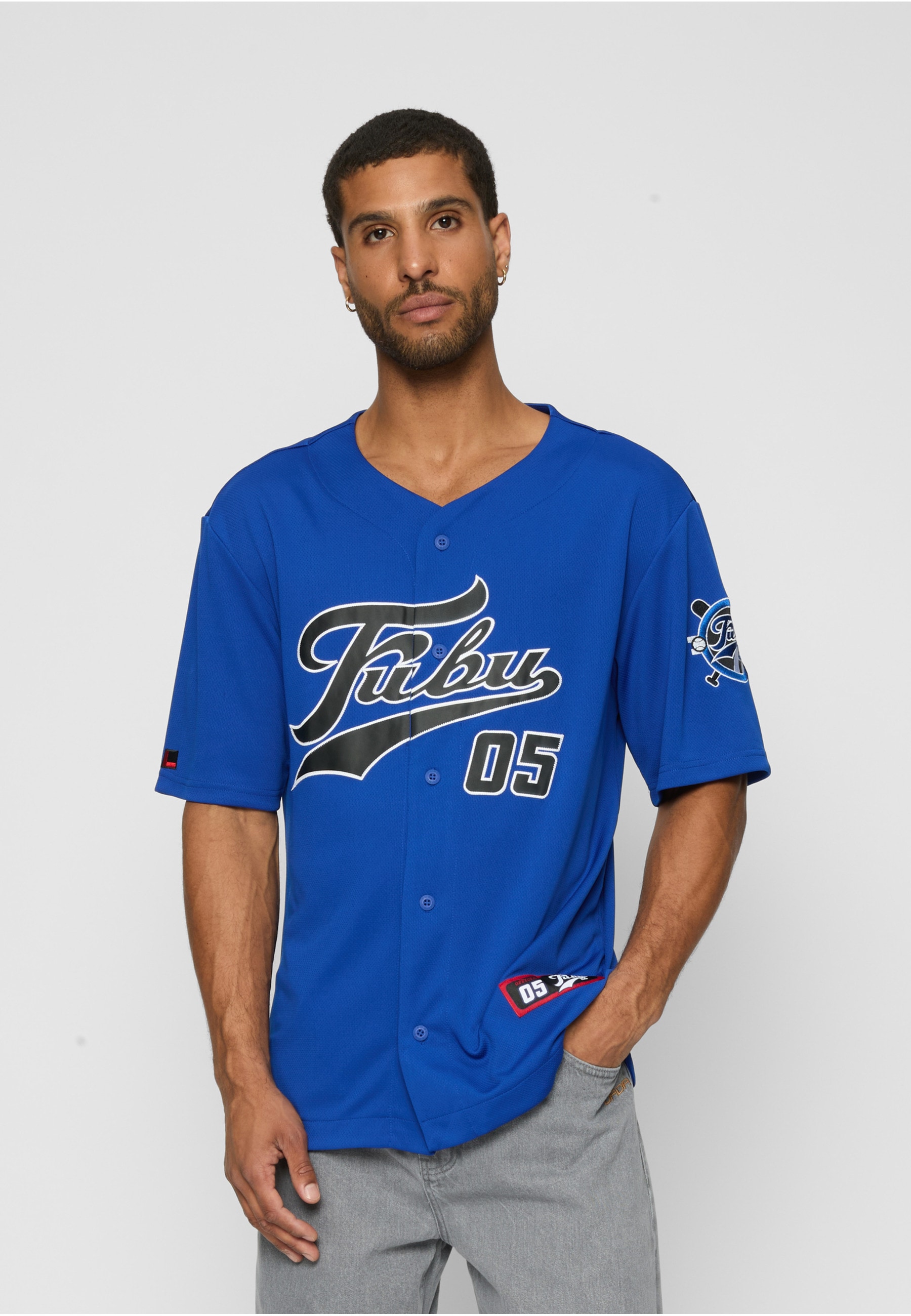 Fubu T-Shirt »Fubu FM212-005-2 Fubu Varsity Baseball Jersey« 1 Stk.