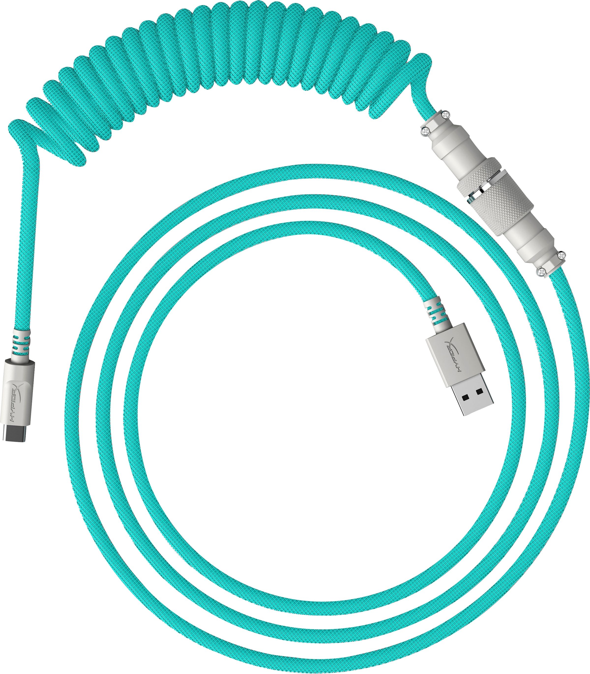 HyperX Spiral-Verbindungskabel »USBC Coiled Cable«, USB Typ A-USB-C, 120 cm