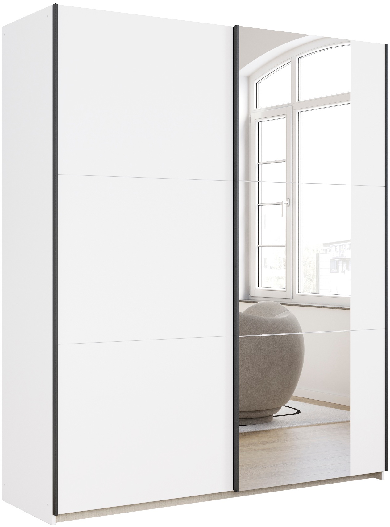 rauch Kleiderschrank »Kleiderschrank Drehtürenschrank Schrank Garderobe KRO günstig online kaufen