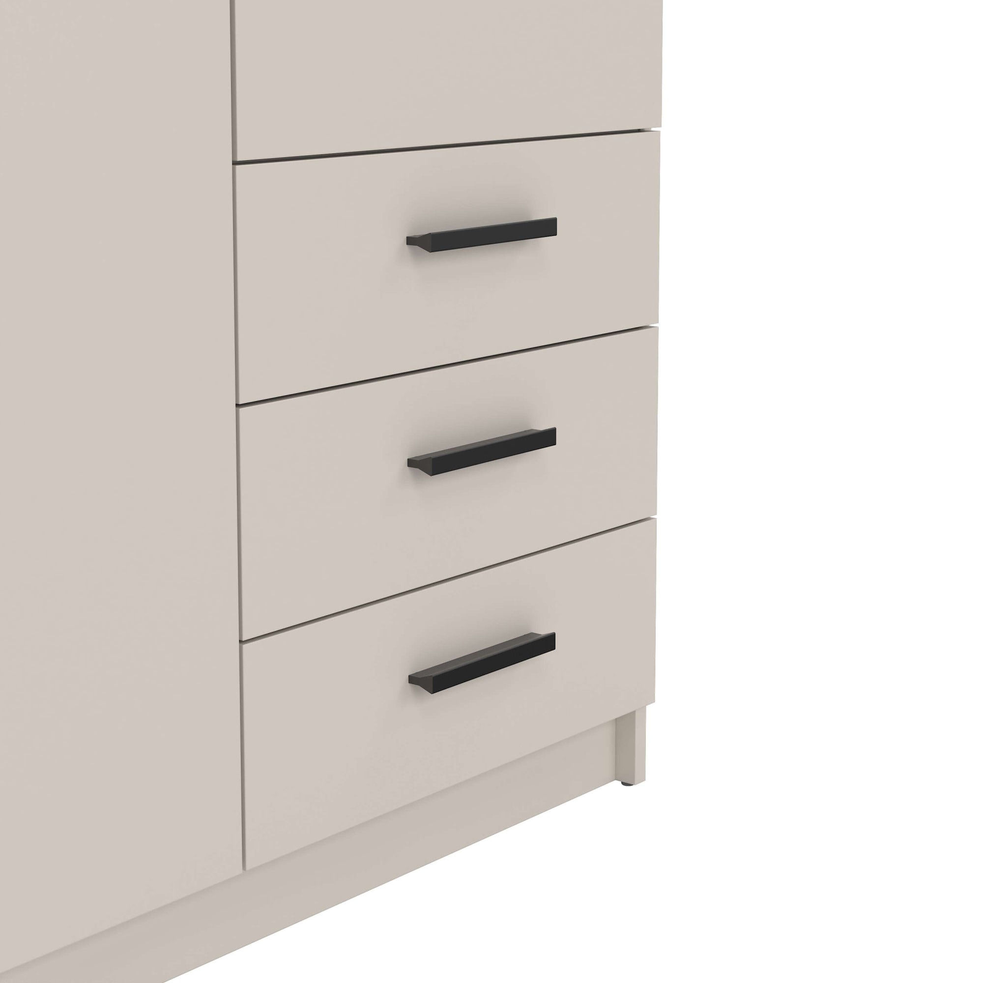 INOSIGN Kleiderschrank »Sprint , viel Stauraum, robuste Qualität, 3 Breiten 98, 147, 195 cm« viel Stauraum mit Türen, Schubladen und Einlegeböden, modernes Design