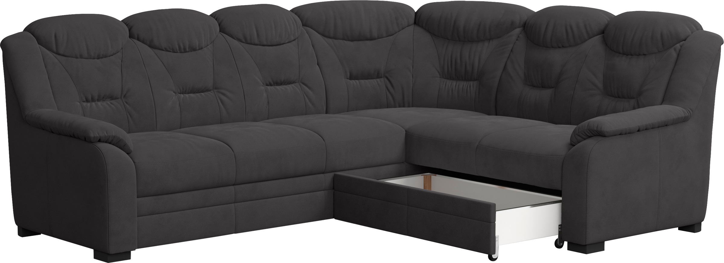 COTTA Ecksofa »Marcus L-Form«, wahlweise mit Bettfunktion & Stauraum
