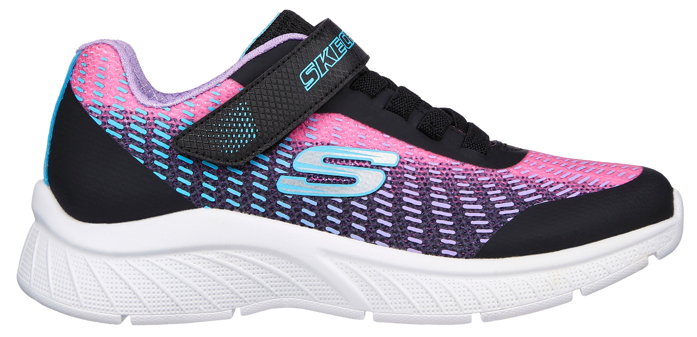 Skechers Sneaker »MICROSPEC PLUS«, Freizeitschuh, Klettschuh, Slip-On Sneaker mit Farbverlauf