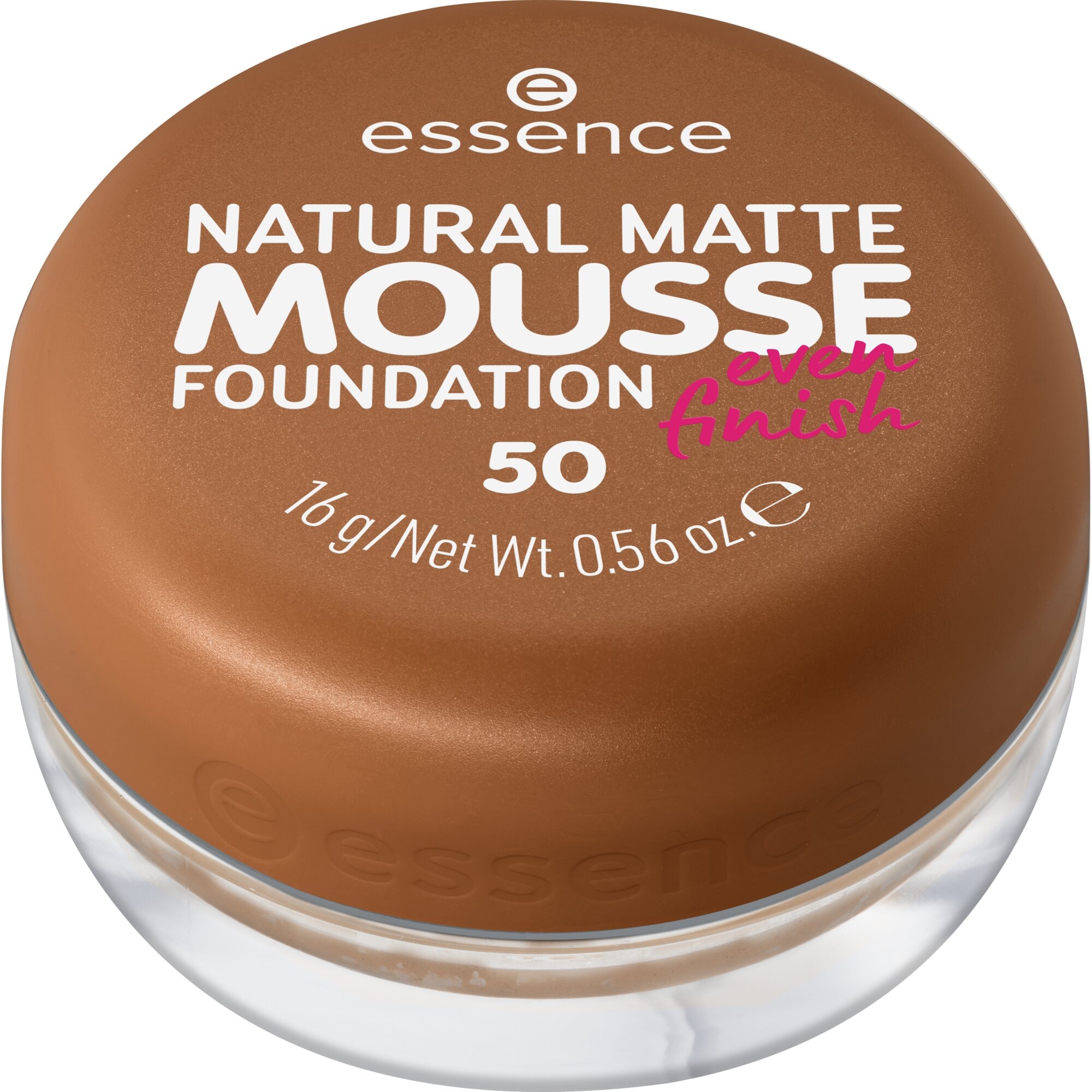 Essence Foundation »NATURAL MATTE MOUSSE FOUNDATION«, (3er Pack)