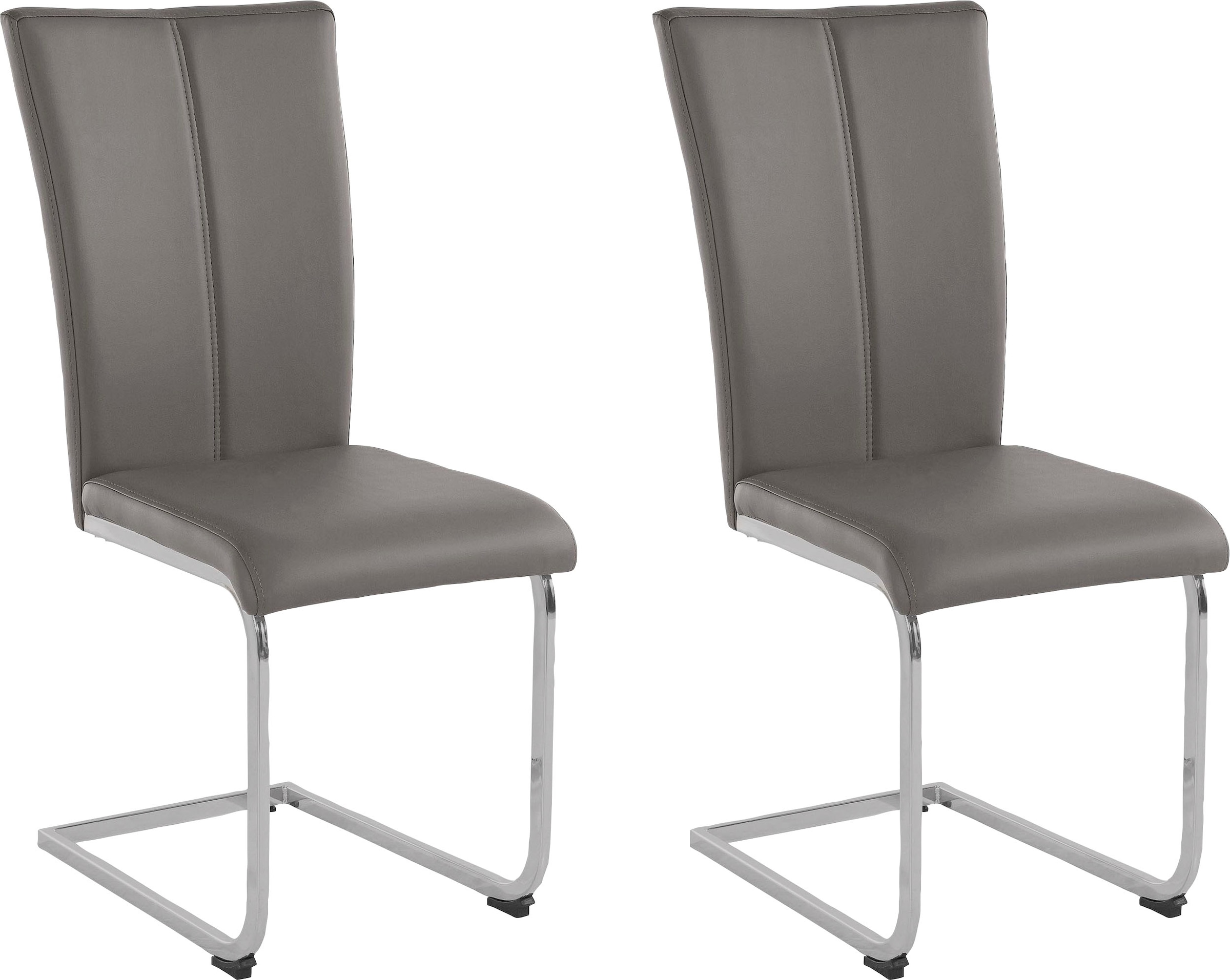 Home affaire Freischwinger »Alex«, (Set), 2 St., Kunstleder, Stuhl belastba günstig online kaufen