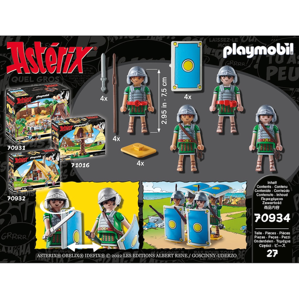 Playmobil® Konstruktions-Spielset »Römertrupp (70934), Asterix«, (27 St.), Made in Germany