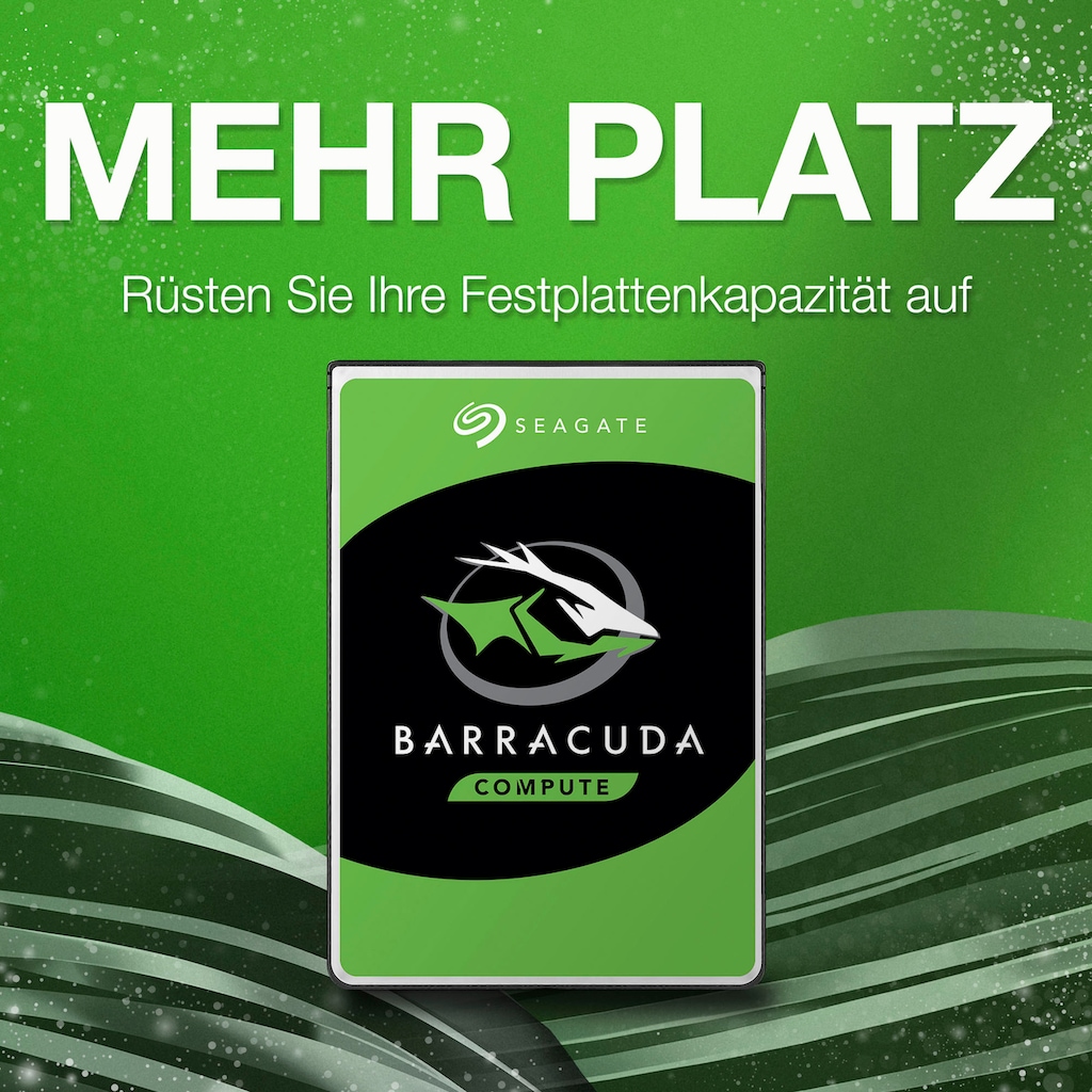 Seagate interne HDD-Festplatte »BarraCuda«, 3,5 Zoll, Anschluss SATA III