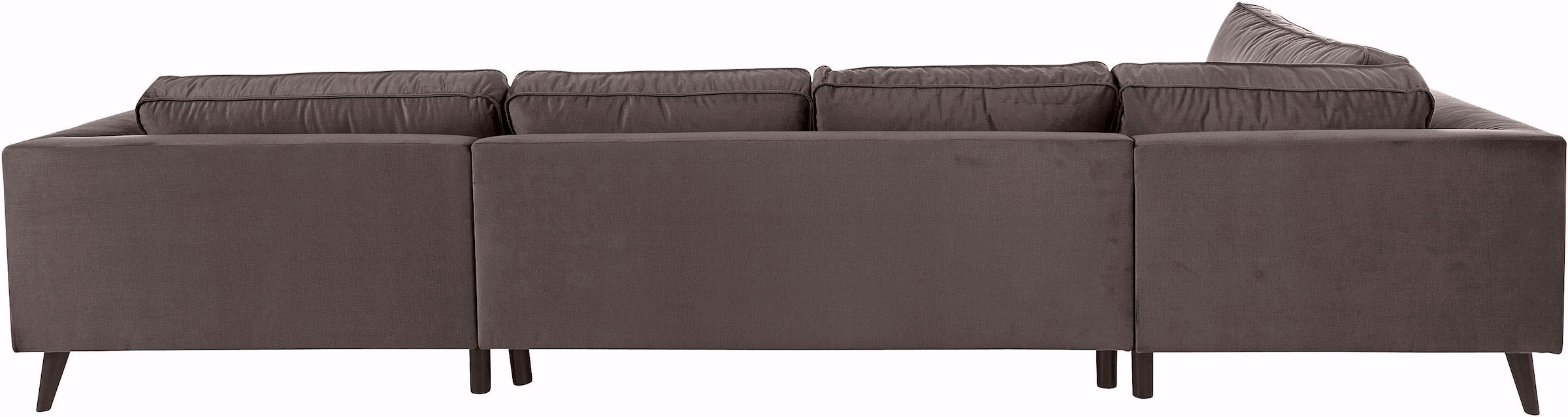 INOSIGN Wohnlandschaft »Lumber Jack, viel Platz, bequem, Breite 354cm, hoher Fuß, U-Form«, in moderner Optik