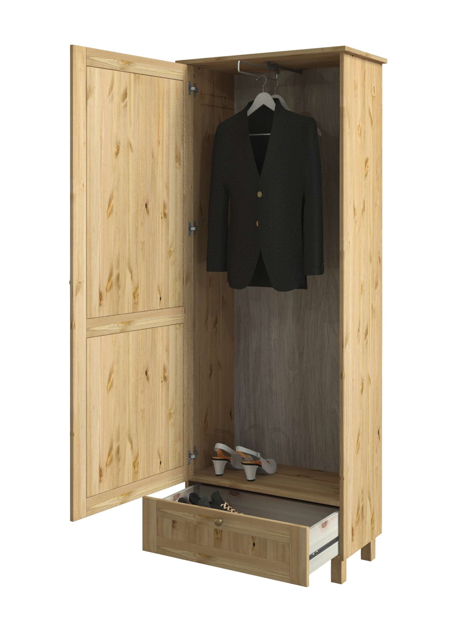 Home affaire Einlegeboden »Juventus« Set, 3 Einlegeböden im Set, 3 Stk. tlg. aus masiiver Kiefer, Breite 60 cm,