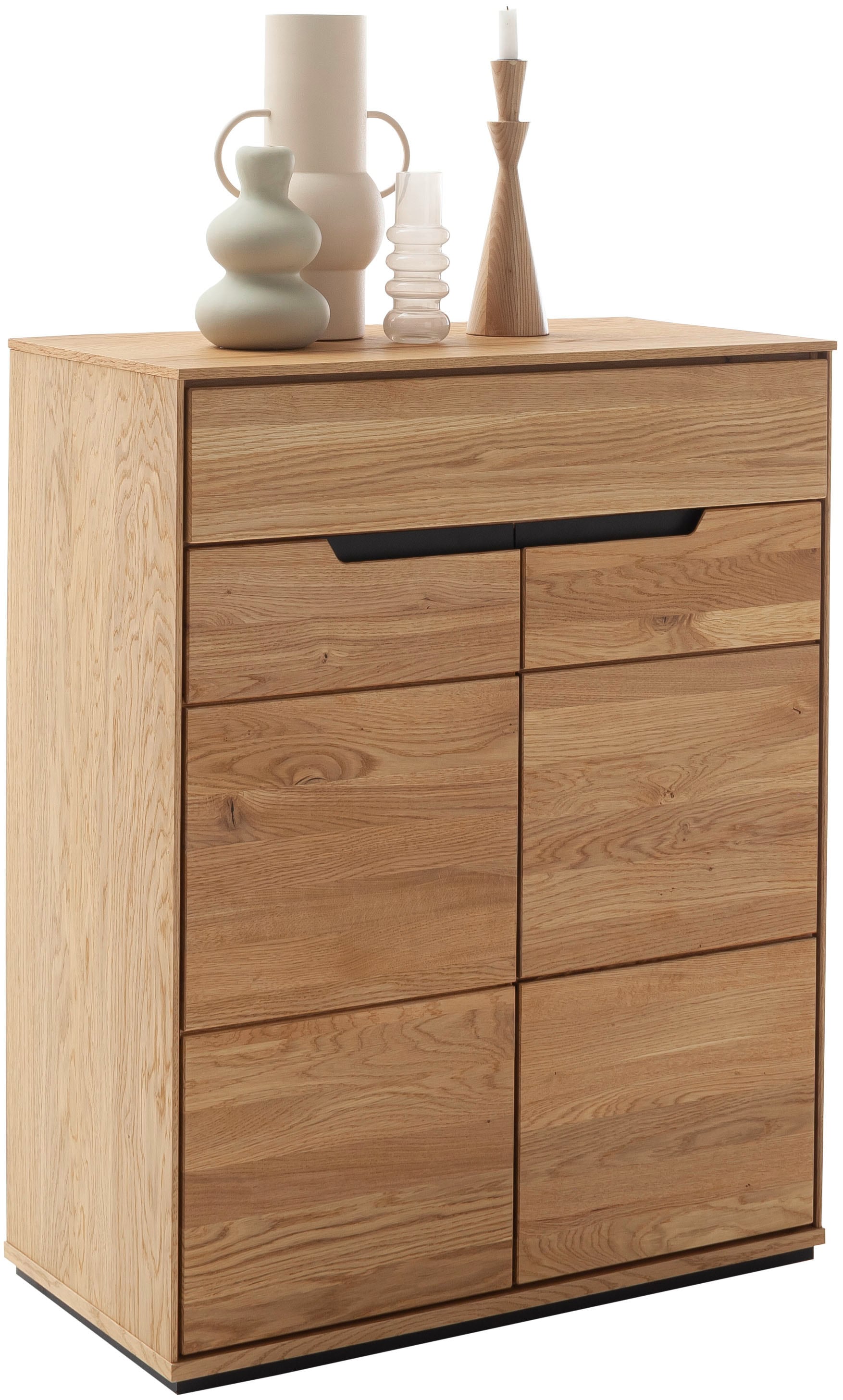 MCA living Schuhschrank »Araya Kommode,Schubladenkommode,Flurkommode,Breite 79 cm« Set, 1 Stück, 1 Stk. tlg. Schubkasten,Türen gedämpft,2 Einlegböden,FSC-Mix,Made in Europe