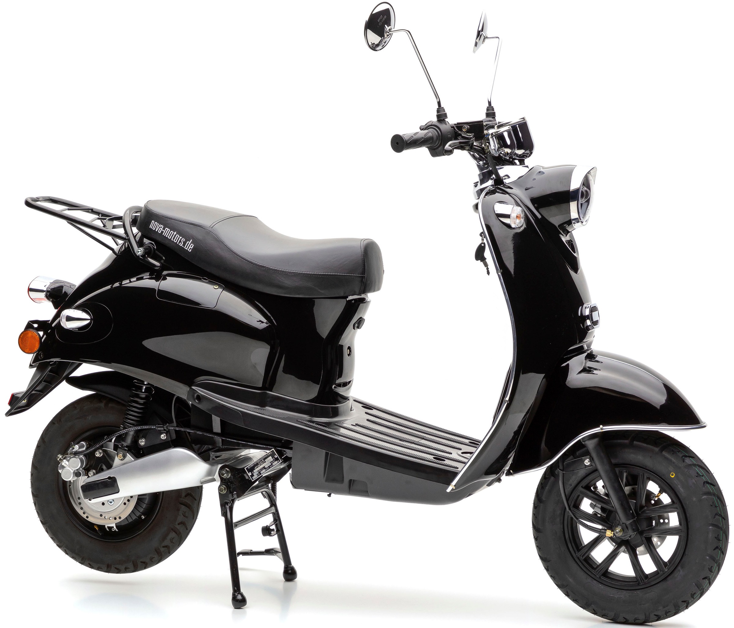 Nova Motors E-Motorroller »eRetro Star Li«, bis zu 40 km Reichweite, härteverstellbare Dual-Stoßdämpfer hinten