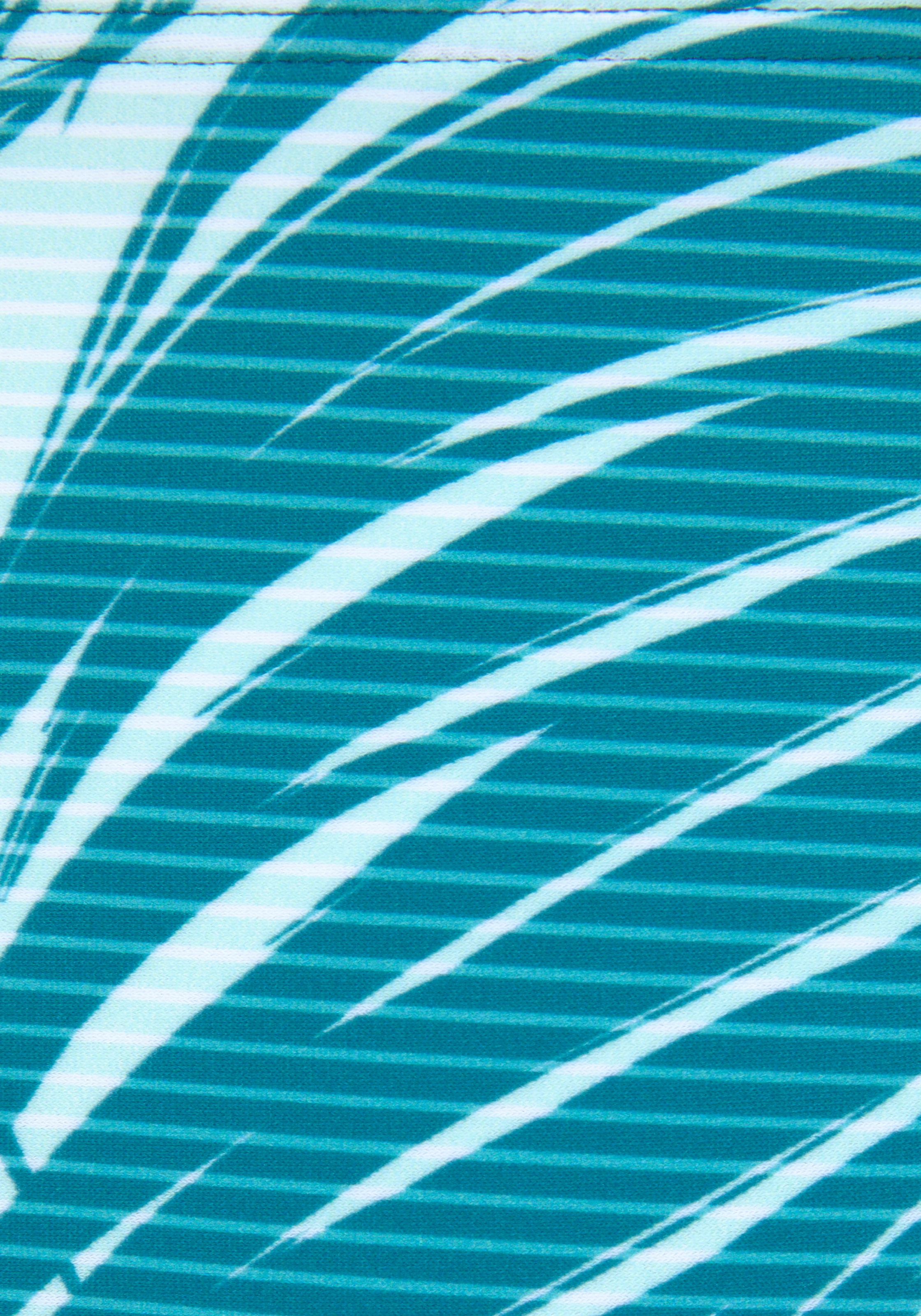 3. Bild von LASCANA ACTIVE Bikini-Hose »Coal«, im Mustermix aus Palmen und Streifen